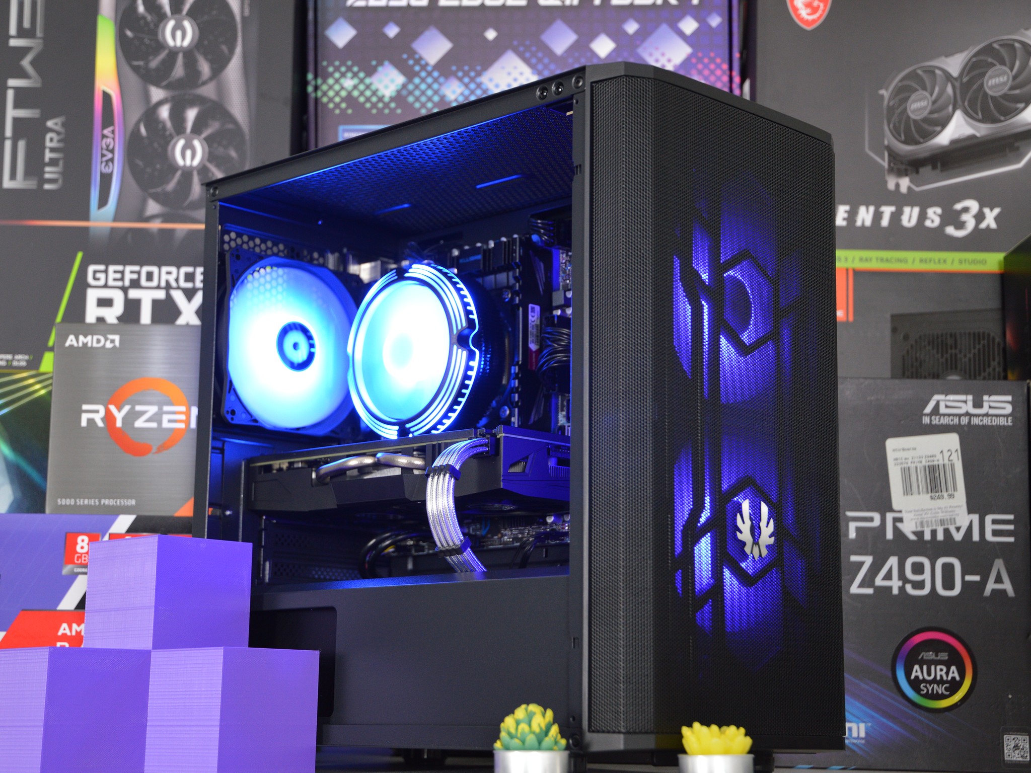 🔵⚫️| RX 580 8GB | INTEL XEON E5 2670 V3 | 16GB RAM | 1TB SSD | Midnight Cobalt 2.0 |