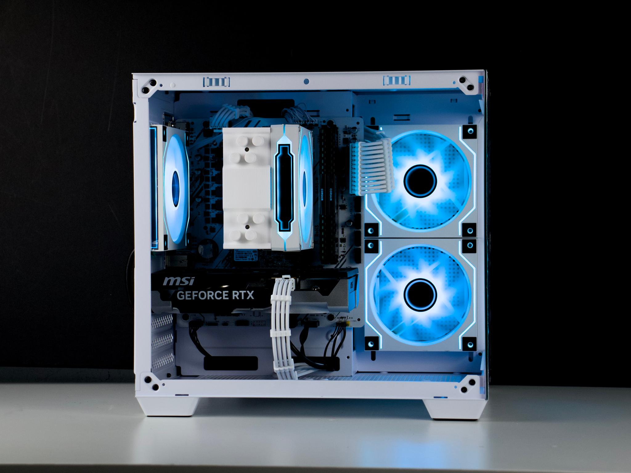 🧊❄️🧊 White Gaming PC – RTX 5060, Ryzen 5 5600X, 32GB RAM, 960GB SSD - WiFi, BlueTooth 🧊❄️🧊