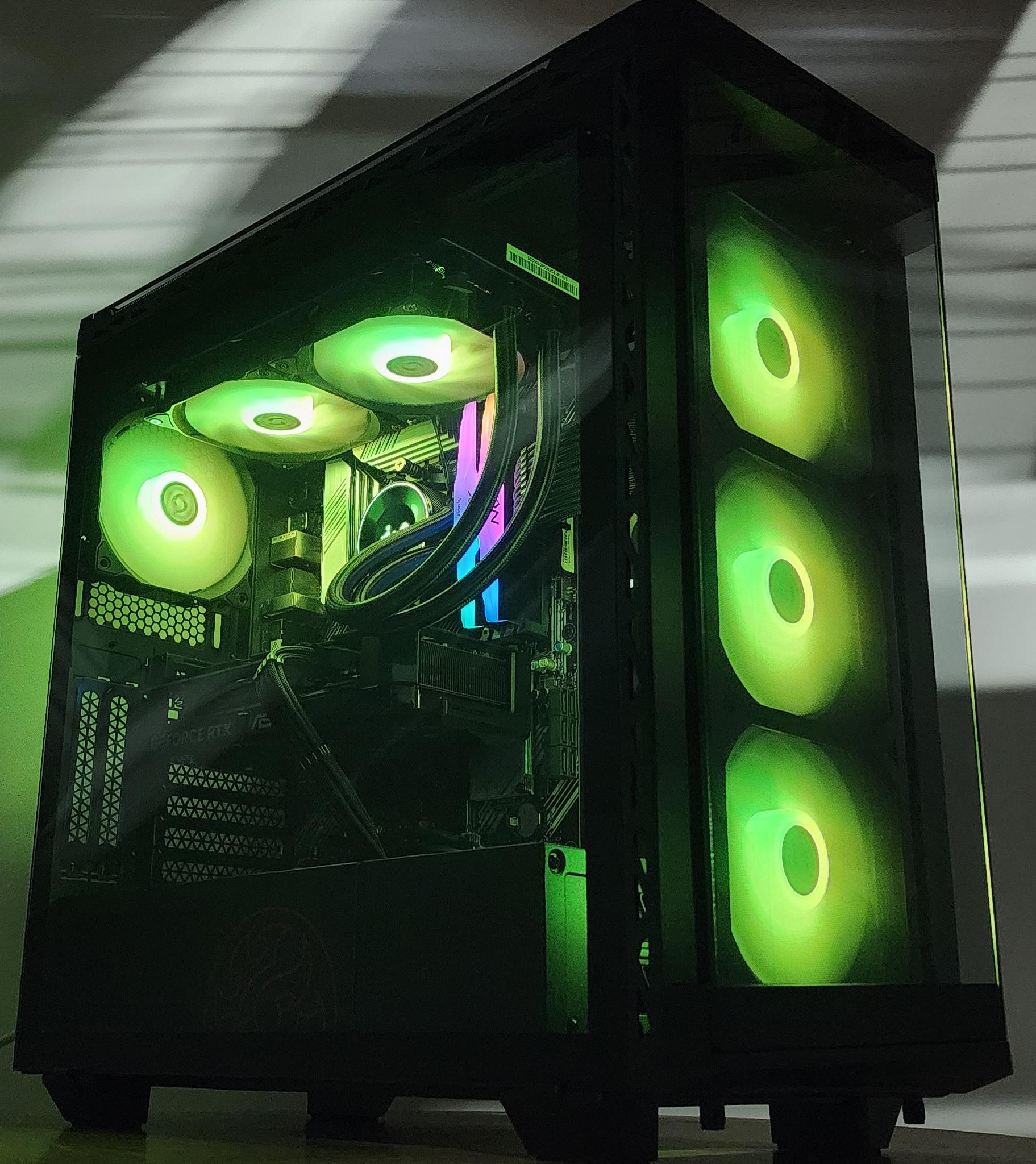 Gaming PC Ryzen 7 5700X 16GB RAM 1TB SSD RTX 5060  8GB Windows 11 Computer