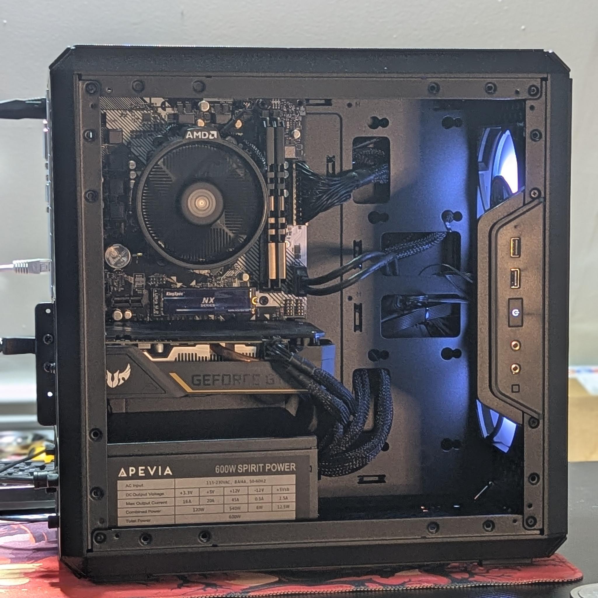 GAMING PC |AMD RYZEN 5 5600GT|16GB DDR4 3200|ASUS TUF GAMING 1660 SUPER|512GB SSD|WINDOWS 11 HOME