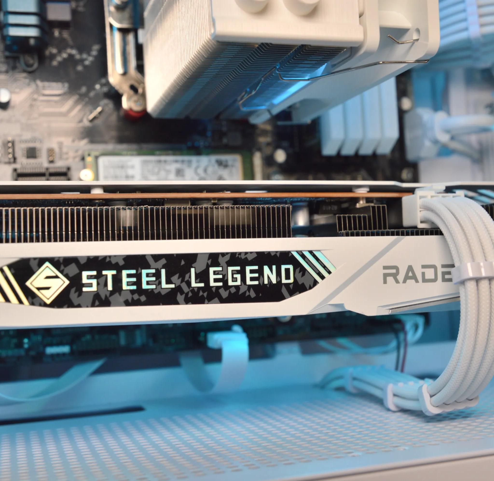 🧊🧊| RX 7600 8GB | RYZEN 5 5600 | 32GB DDR4 RAM | 1TB NVME SSD | Steel Legend |