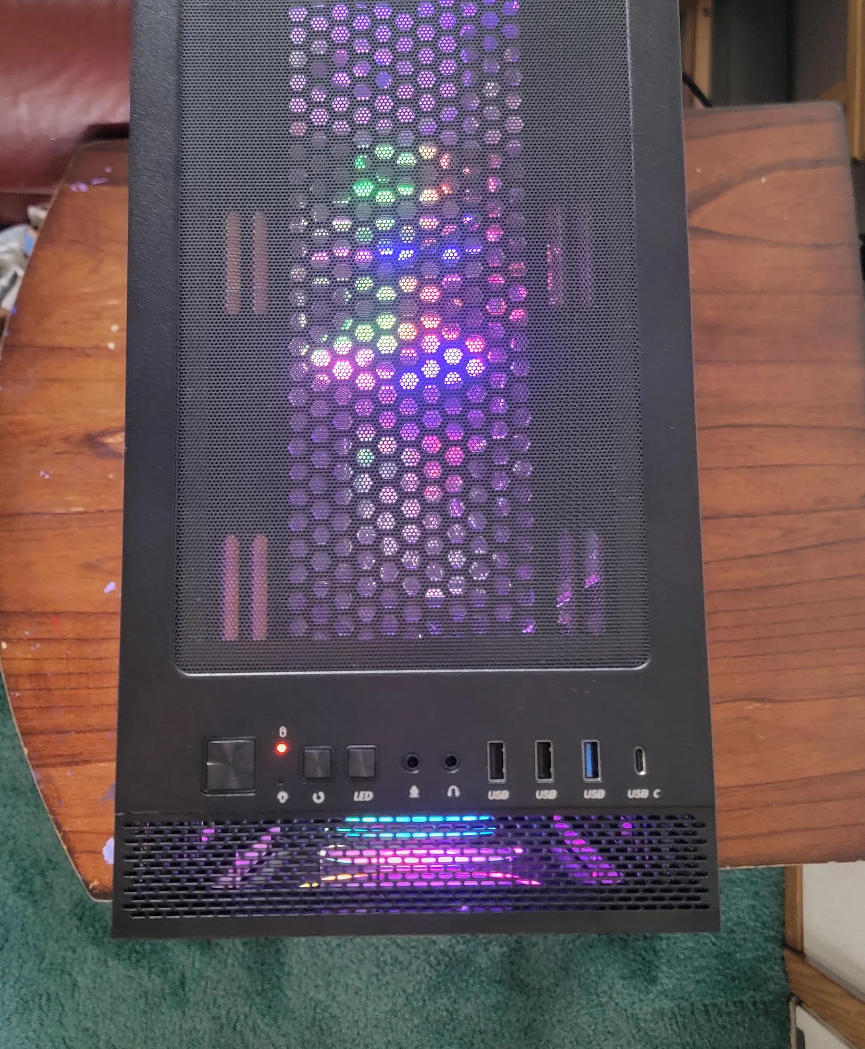 1080p Gaming PC Ryzen 7 2700x GTX 1080 8gb OC