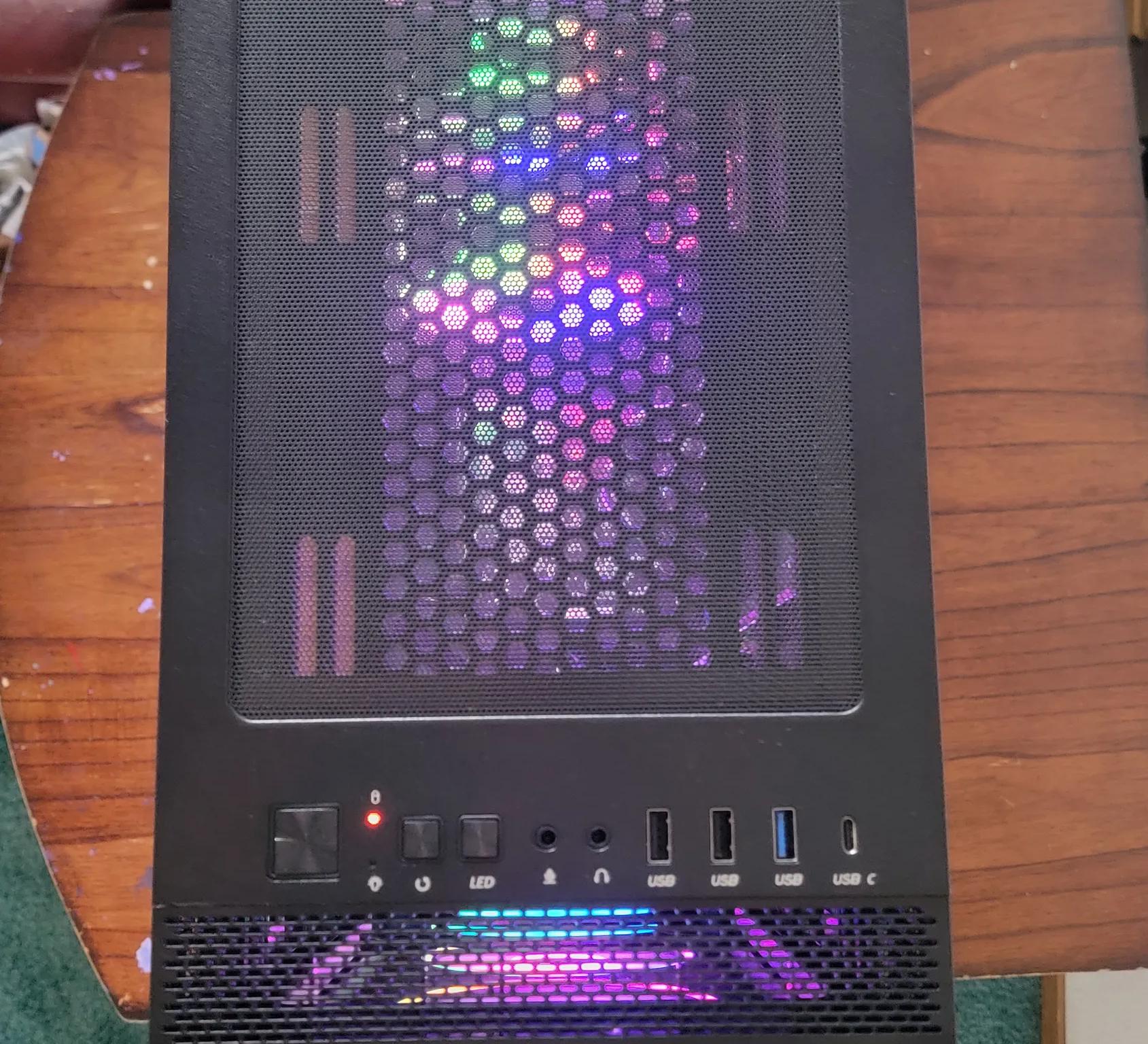 1080p Gaming PC Ryzen 7 2700x GTX 1080 8gb OC