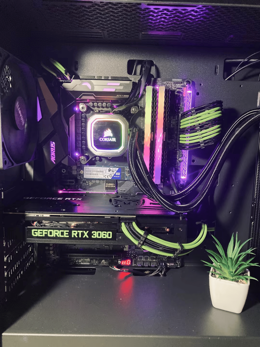 “Octane”// I7-9700, RTX 3060 12GB High-End Gaming PC