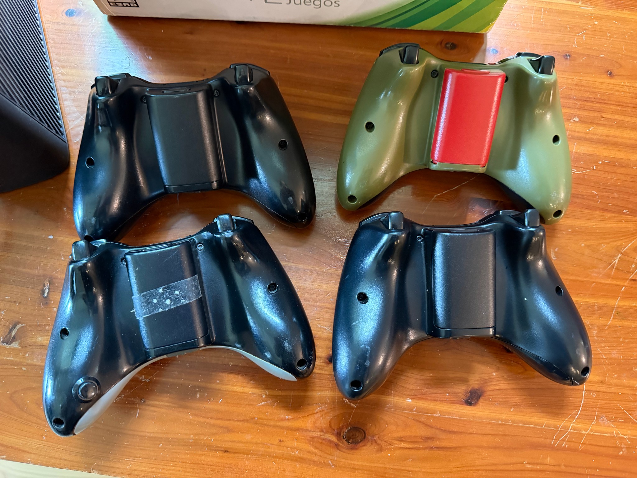 Xbox 360 E model w/ Games