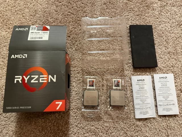 (Set of 2) AMD Ryzen 7 5800X