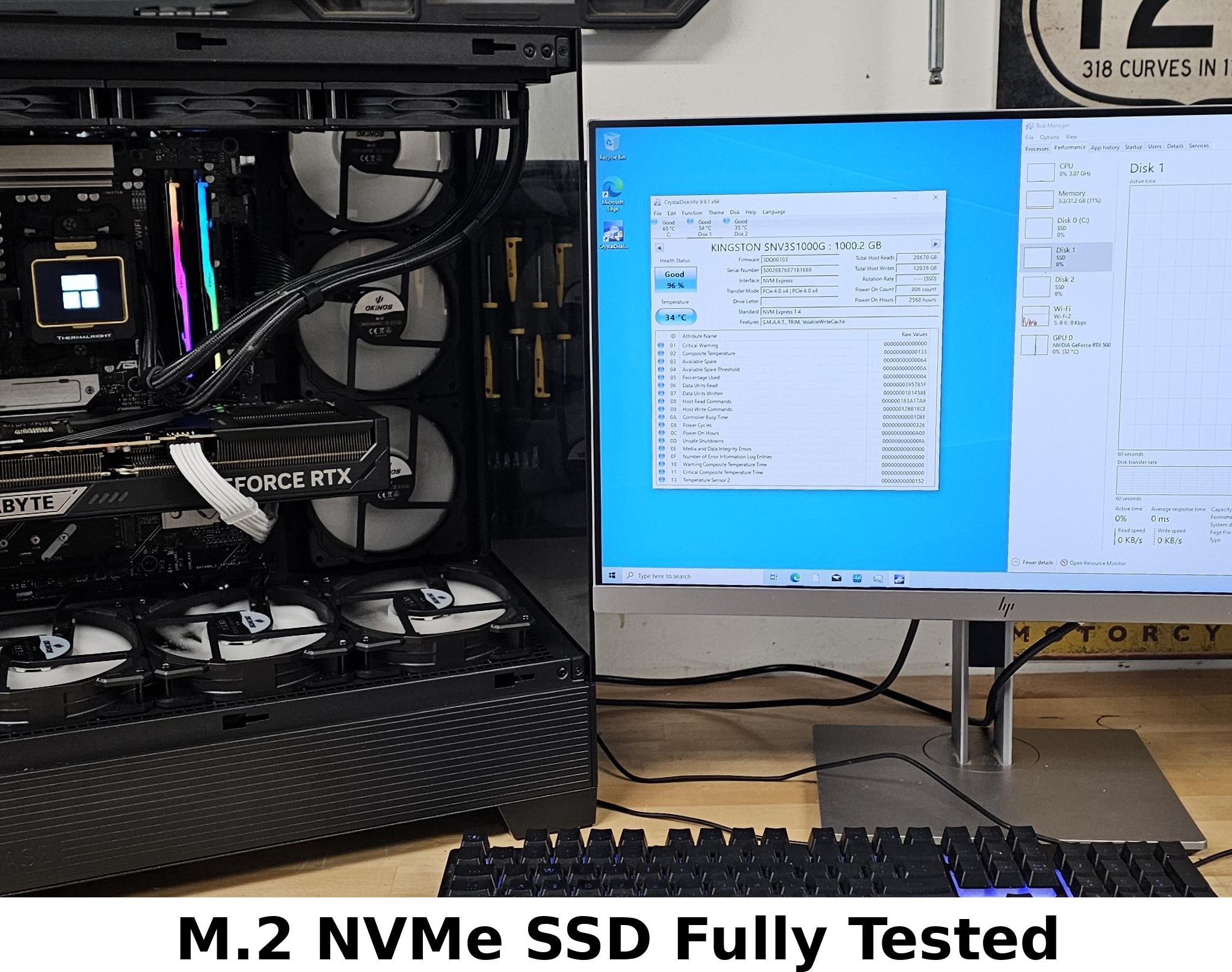 1TB NVMe M.2 SSD Crucial P310