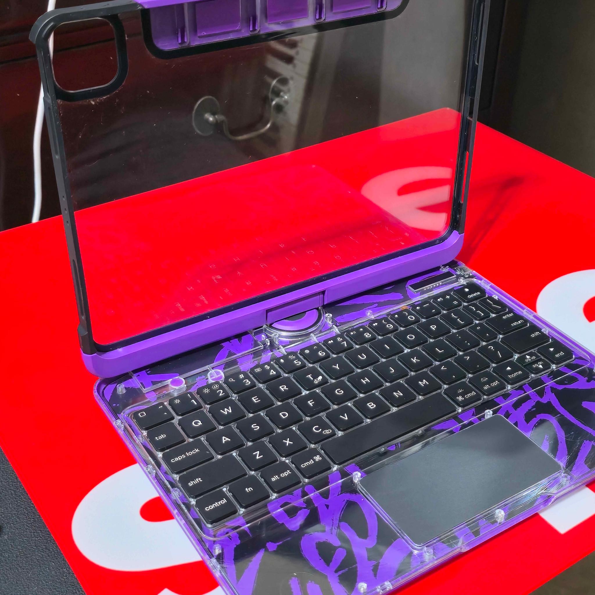 ON SALE! | Tiaota Transparent Case with Keyboard for iPad