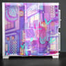 Jellyfish Crossing Lian Li O11D Evo RGB Pink Purple Anime Computer Case