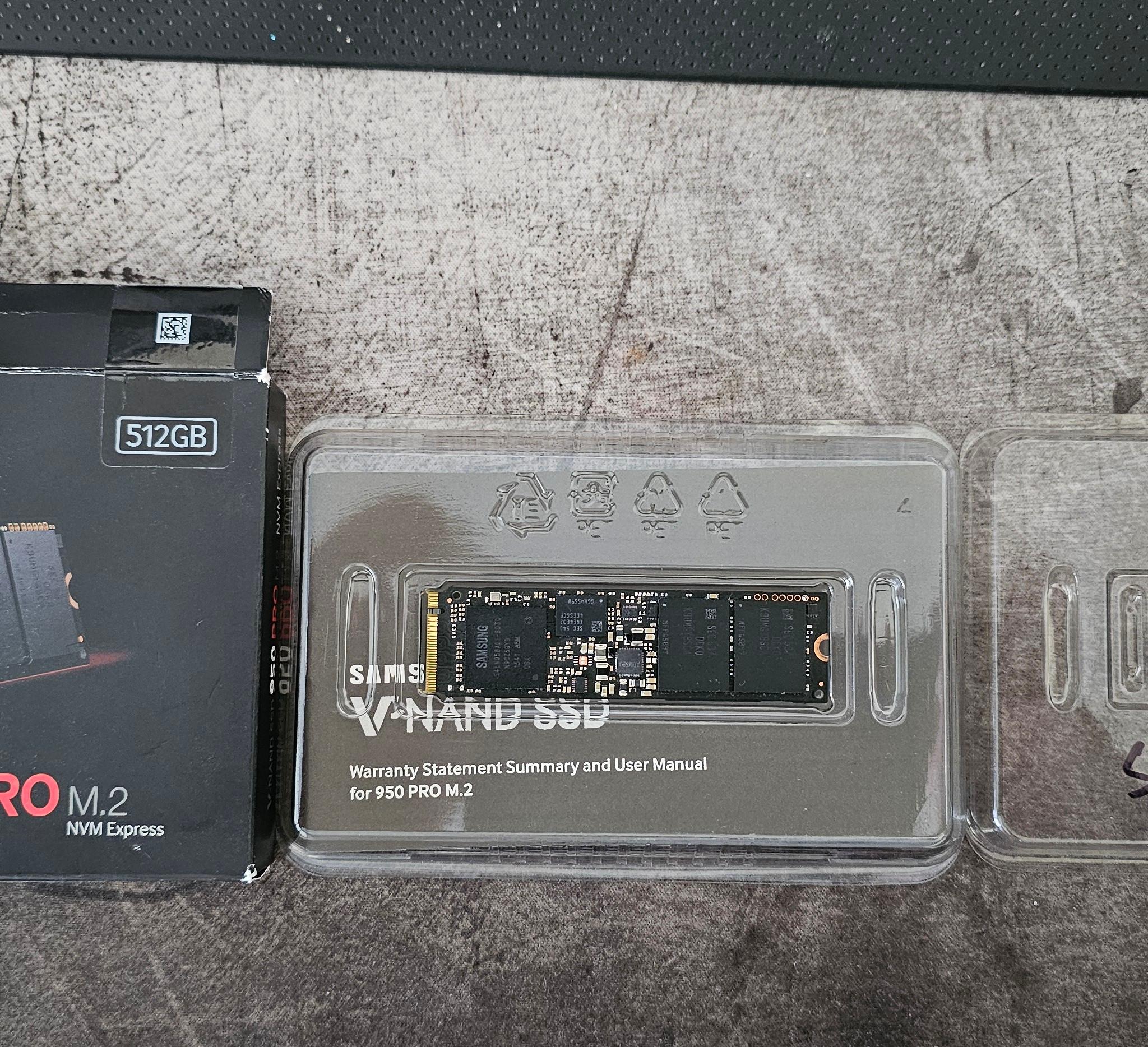 Samsung 950 PRO 512GB PCIE 3.0x4 M.2 2280 NVMe 1.1 SSD