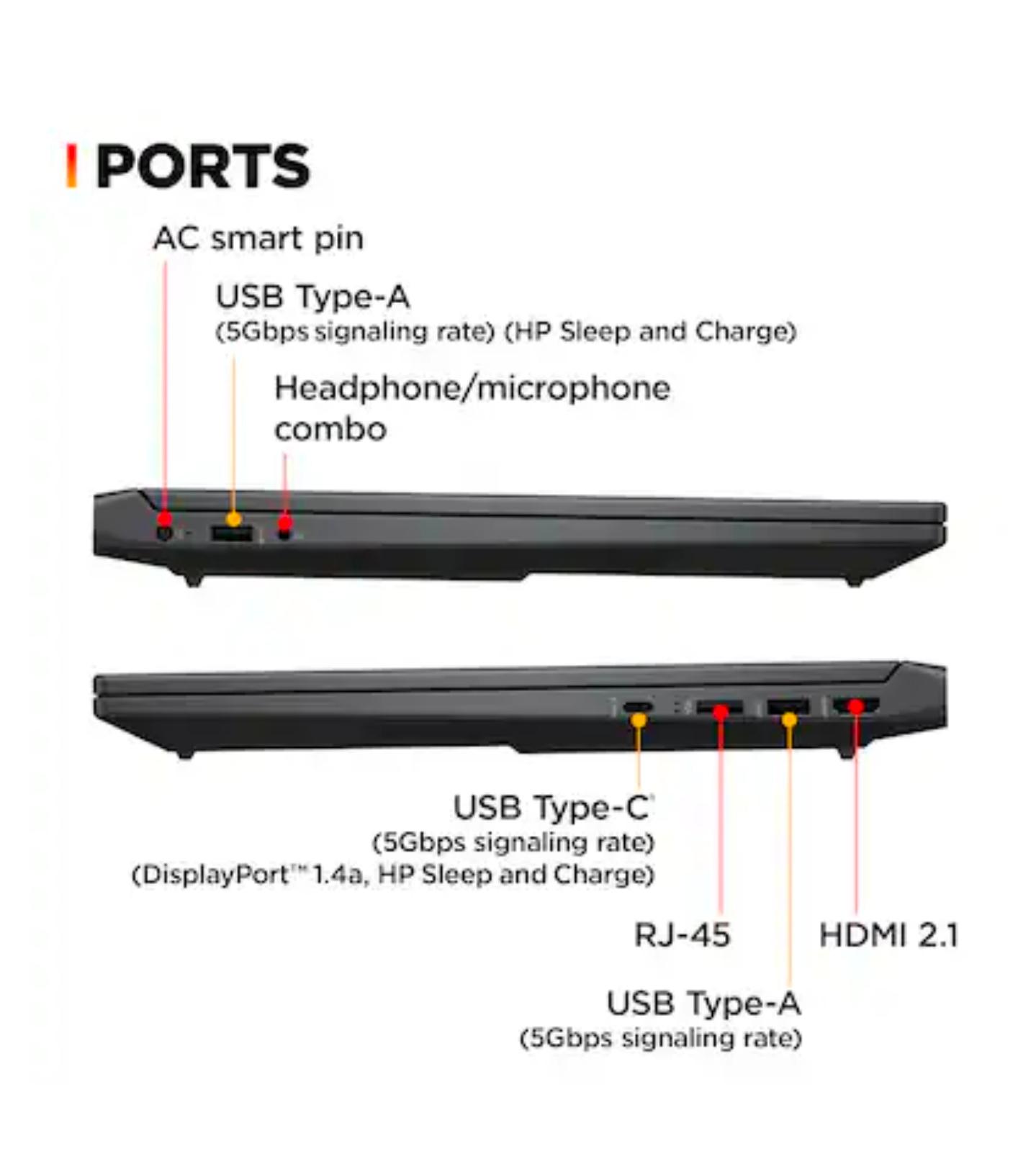 HP Victus 16.1" Gaming Laptop – i7-13700HX | RTX 4060 | 32GB RAM | 1TB SSD | 144Hz FHD