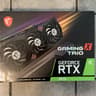 MSI GeForce RTX 3070 GAMING X TRIO 8GB GDDR6 Graphics Card - Used