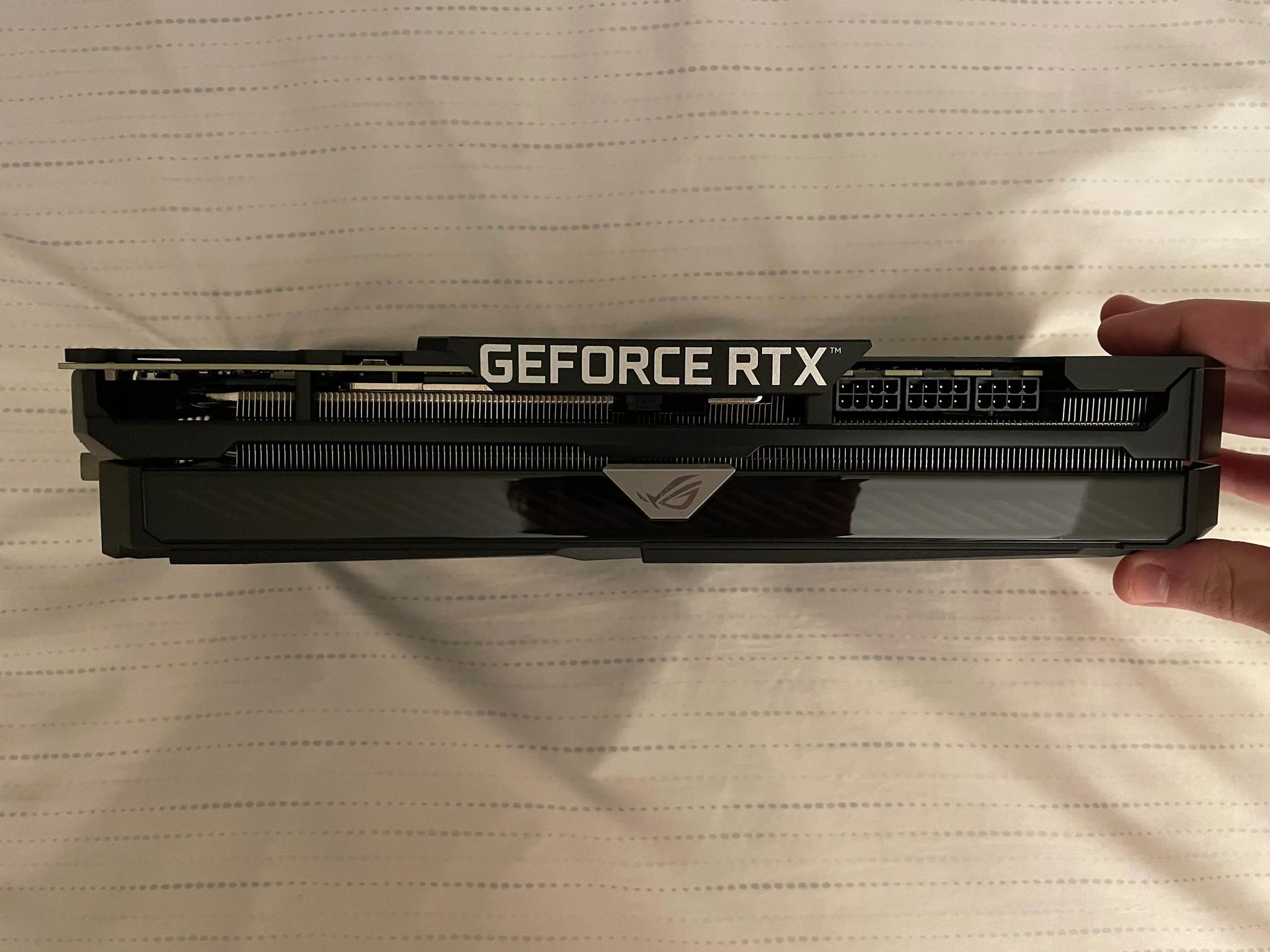 ASUS ROG Strix NVIDIA GeForce RTX 3080 12GB GDDR6X OC Graphics Card Triple Fan