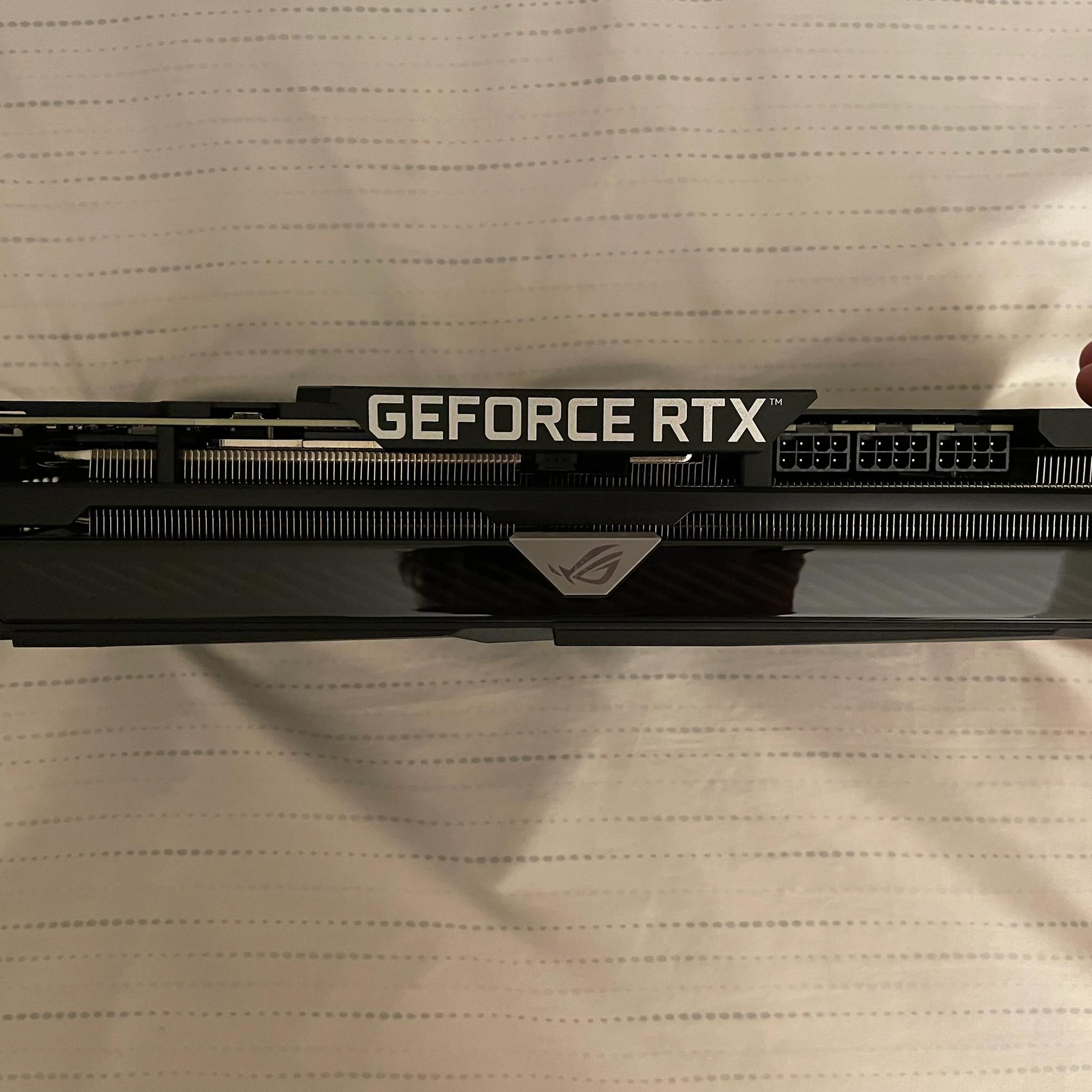 ASUS ROG Strix NVIDIA GeForce RTX 3080 12GB GDDR6X OC Graphics Card Triple Fan