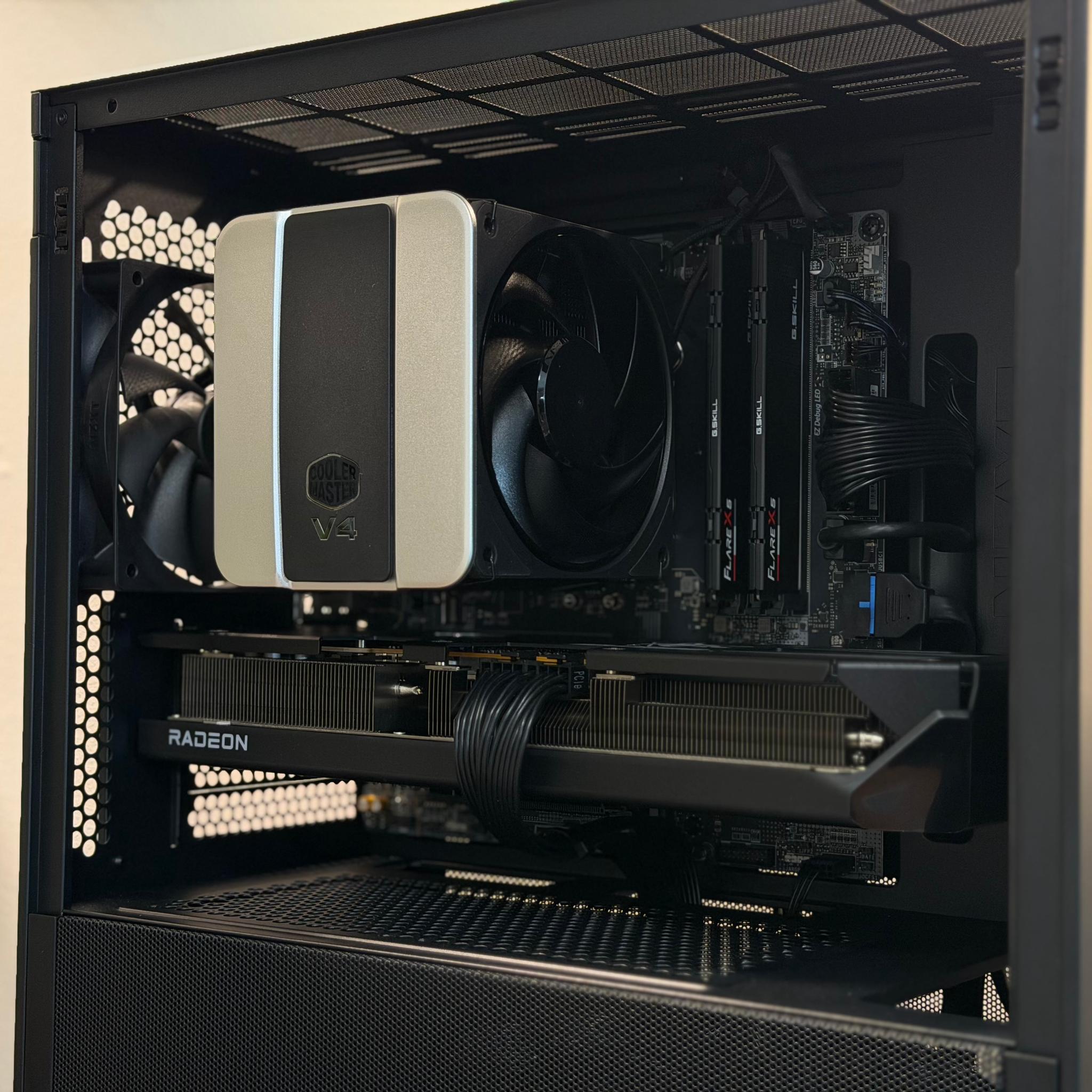 RX 9070 XT Hellhound | Ryzen 5 7500X3D | 32GB DDR5 | B850 | 2TB SSD | 850W Custom Gaming PC