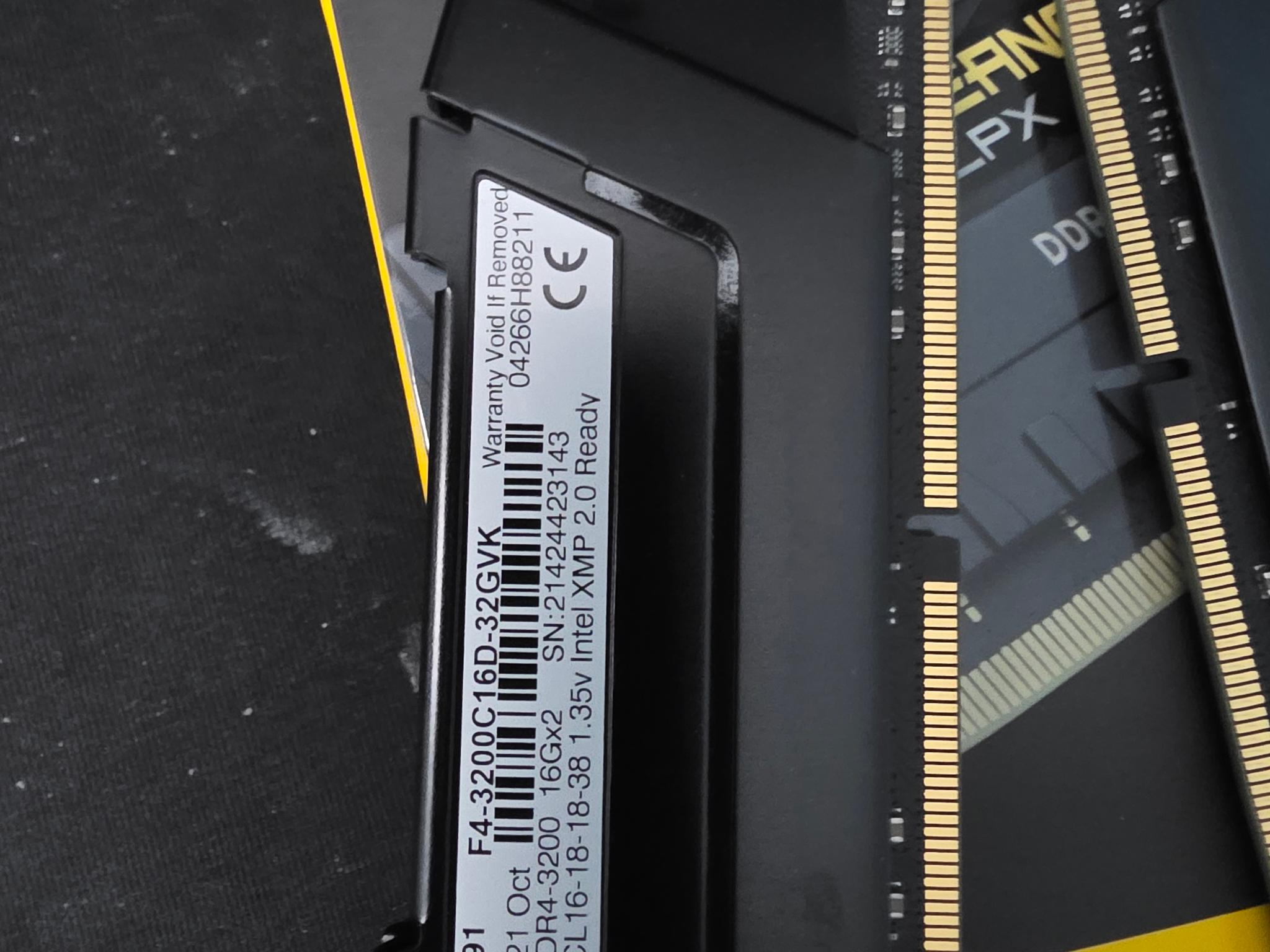 Skill ripjaw ddr4 3200 32 gig kit