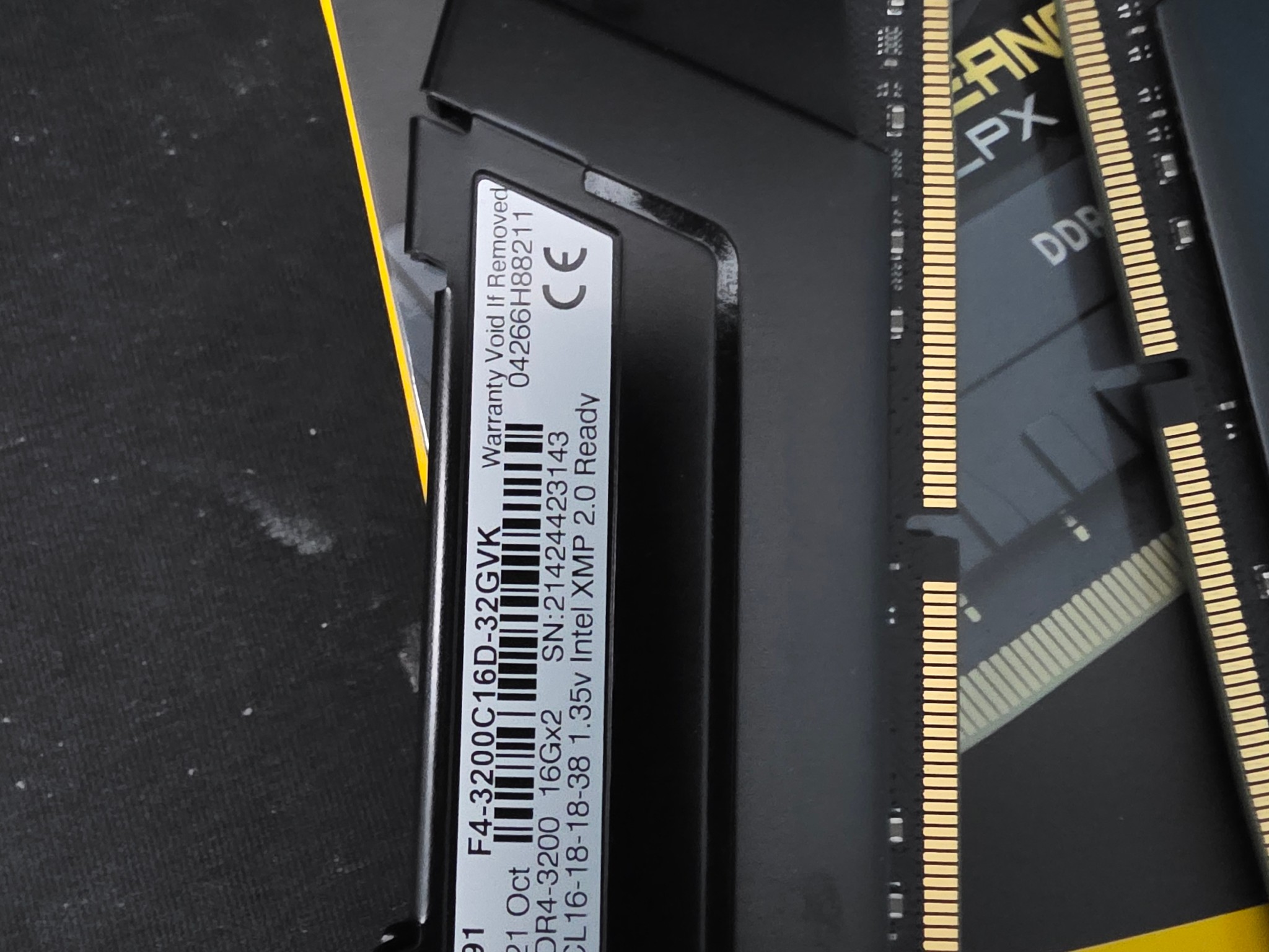 Skill ripjaw ddr4 3200 32 gig kit