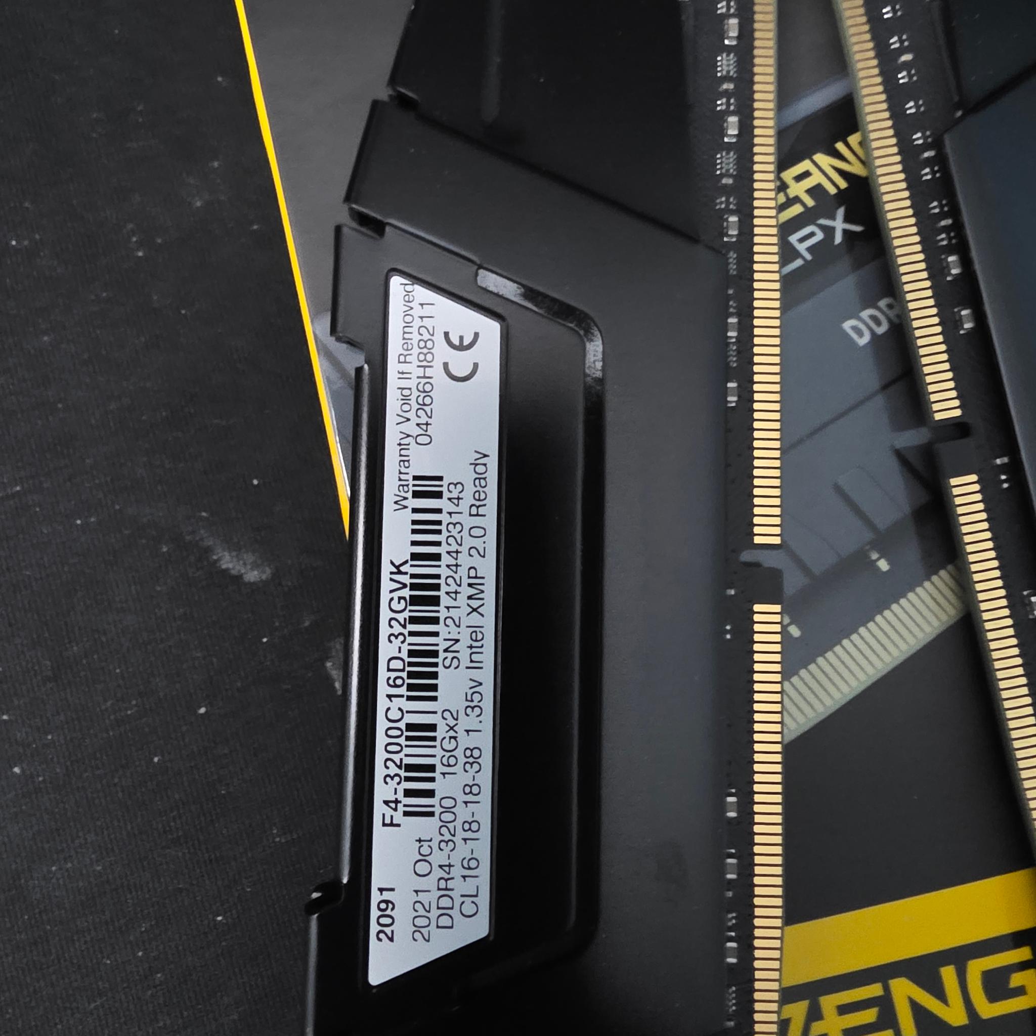 Skill ripjaw ddr4 3200 32 gig kit