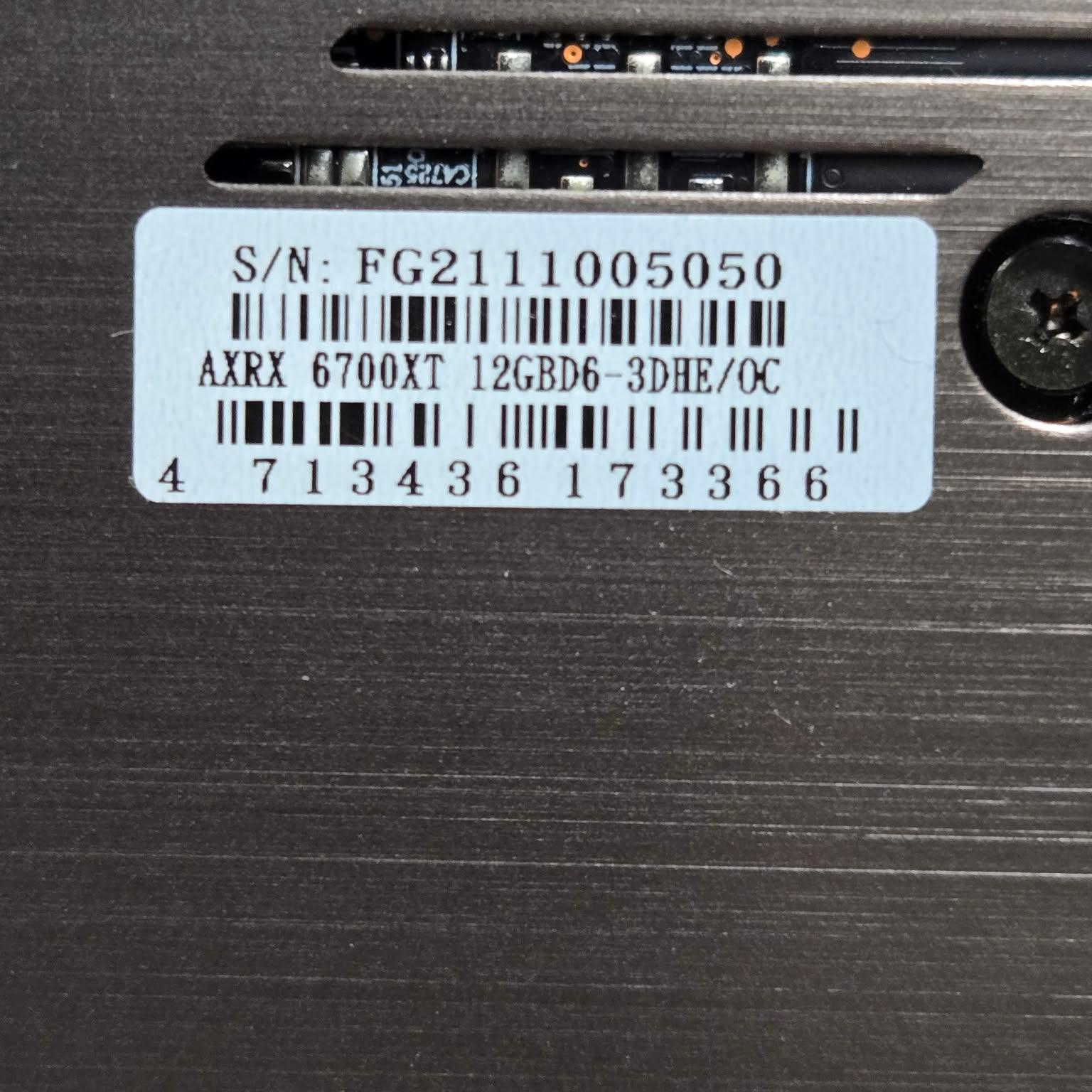 PowerColor Red Devil AMD Radeon RX 6700 XT 12GB - Top-Tier 1440p Gaming GPU