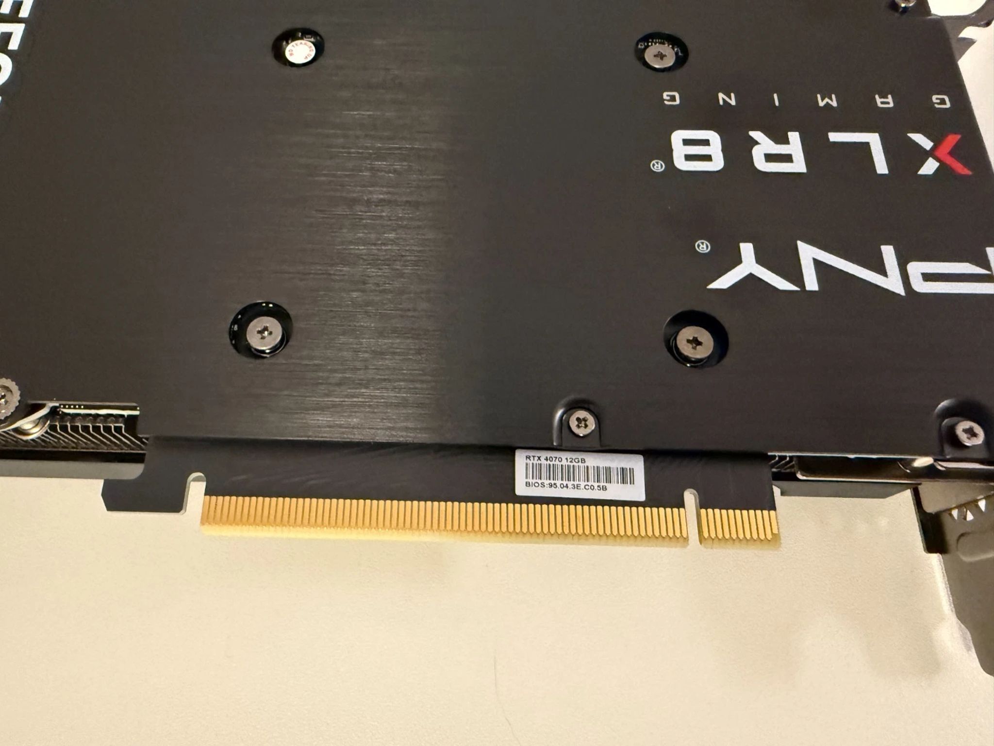 PNY XLR8 Gaming VERTO EPIC-X RGB GeForce RTX 4070