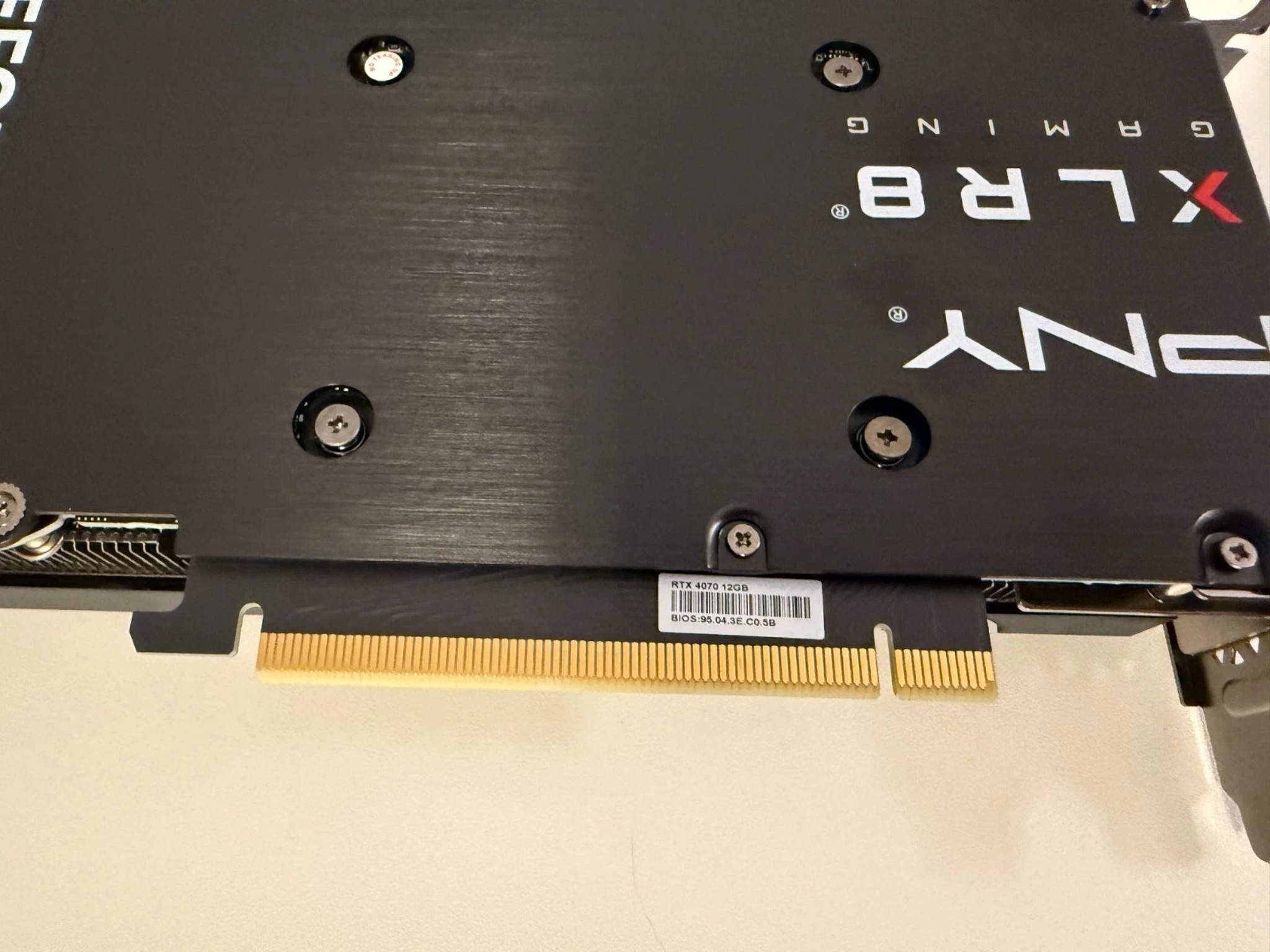 PNY XLR8 Gaming VERTO EPIC-X RGB GeForce RTX 4070