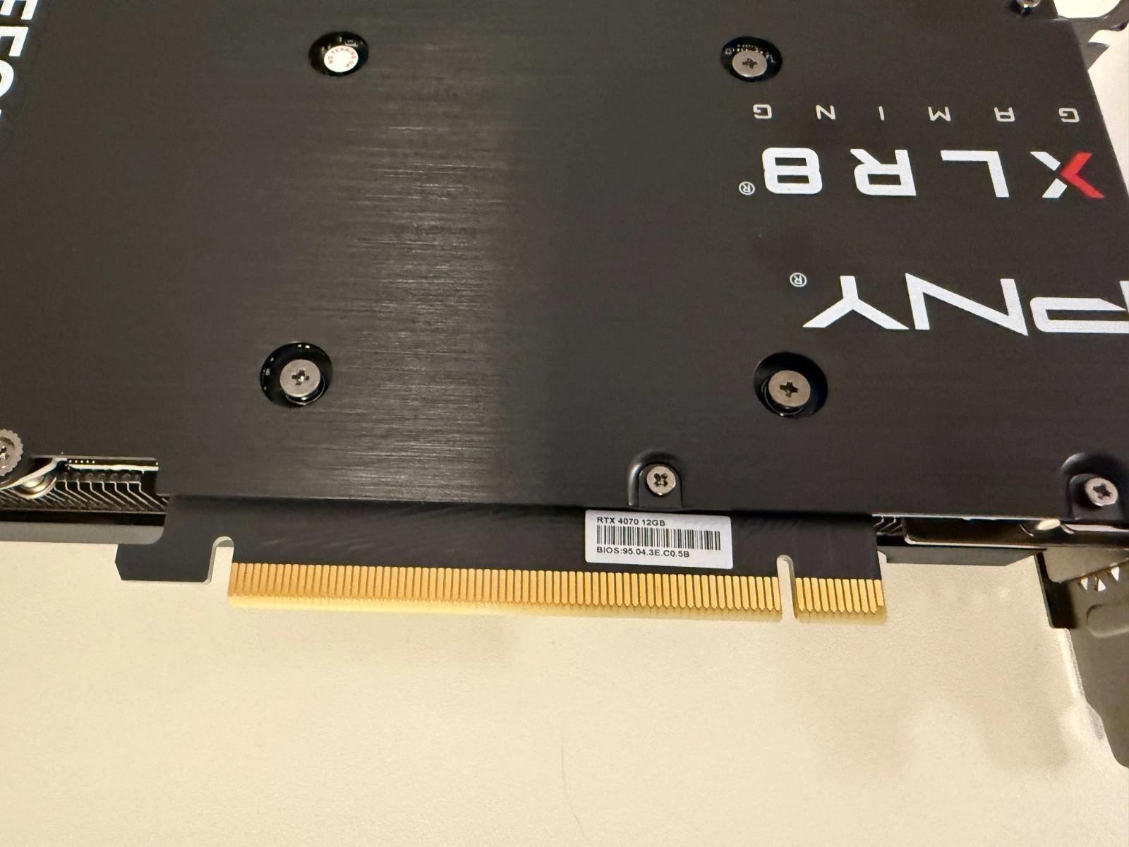 PNY XLR8 Gaming VERTO EPIC-X RGB GeForce RTX 4070