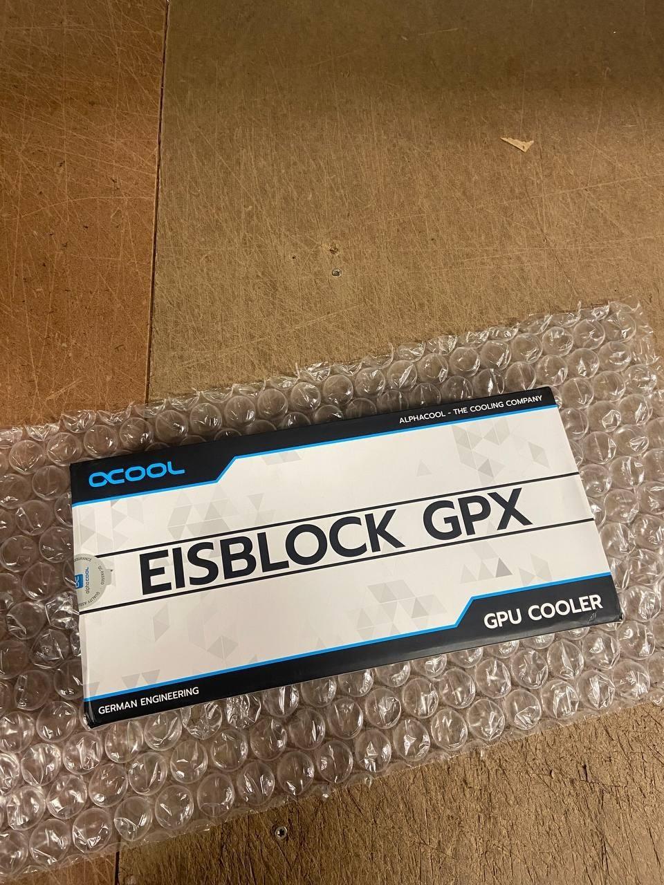 Alphacool Eisblock Aurora Acryl GPX-N RTX 3090TI Founders Edition with Backplate