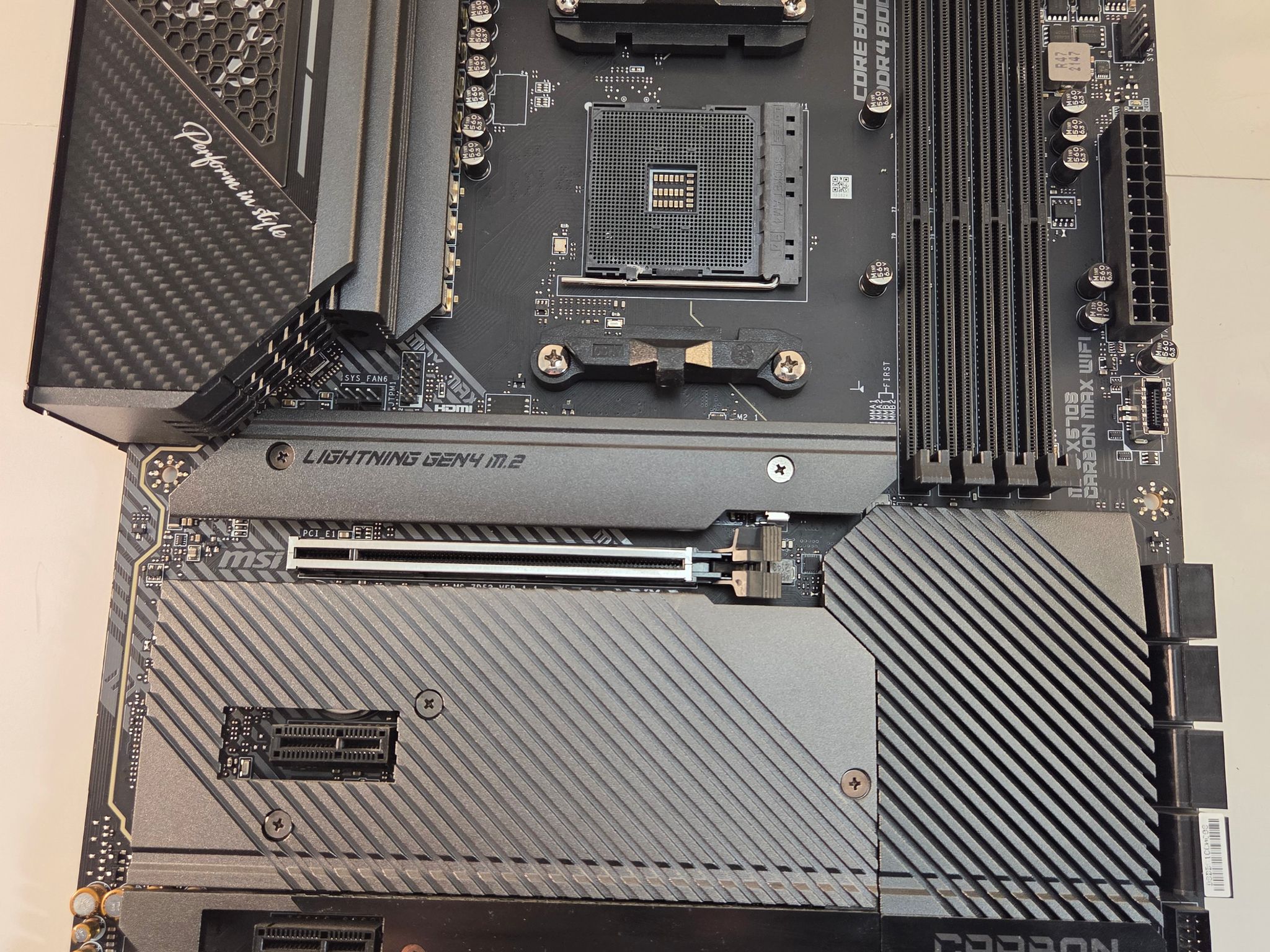 MSI MAG X570S Carbon Max WiFi Motherboard