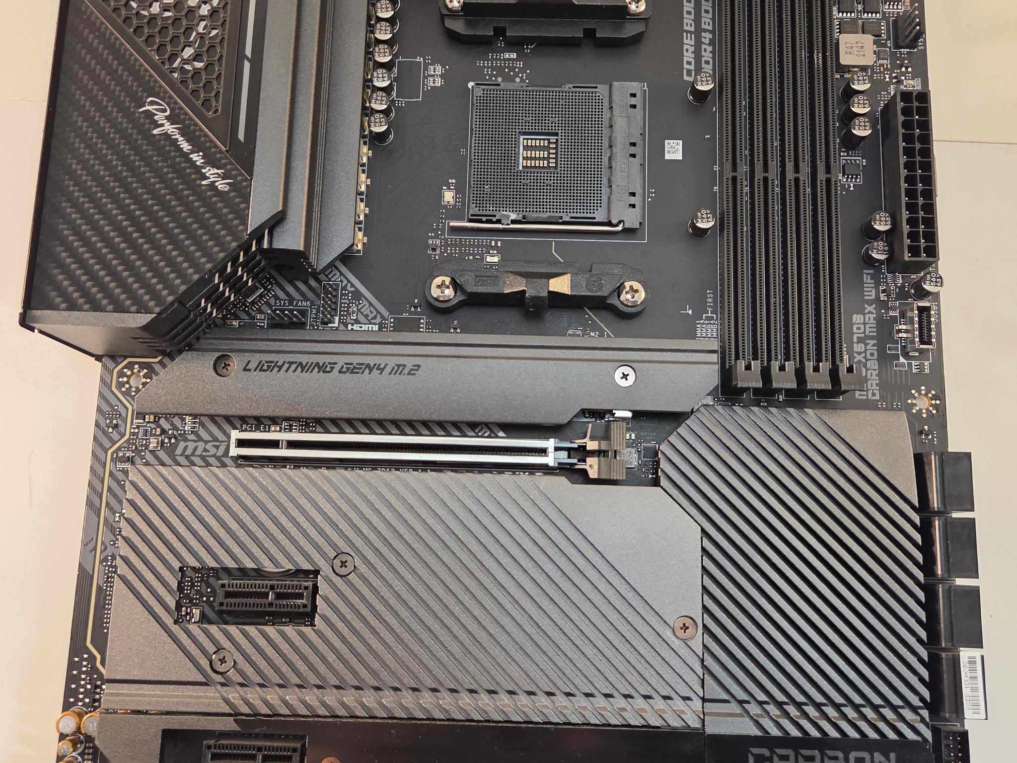 MSI MAG X570S Carbon Max WiFi Motherboard
