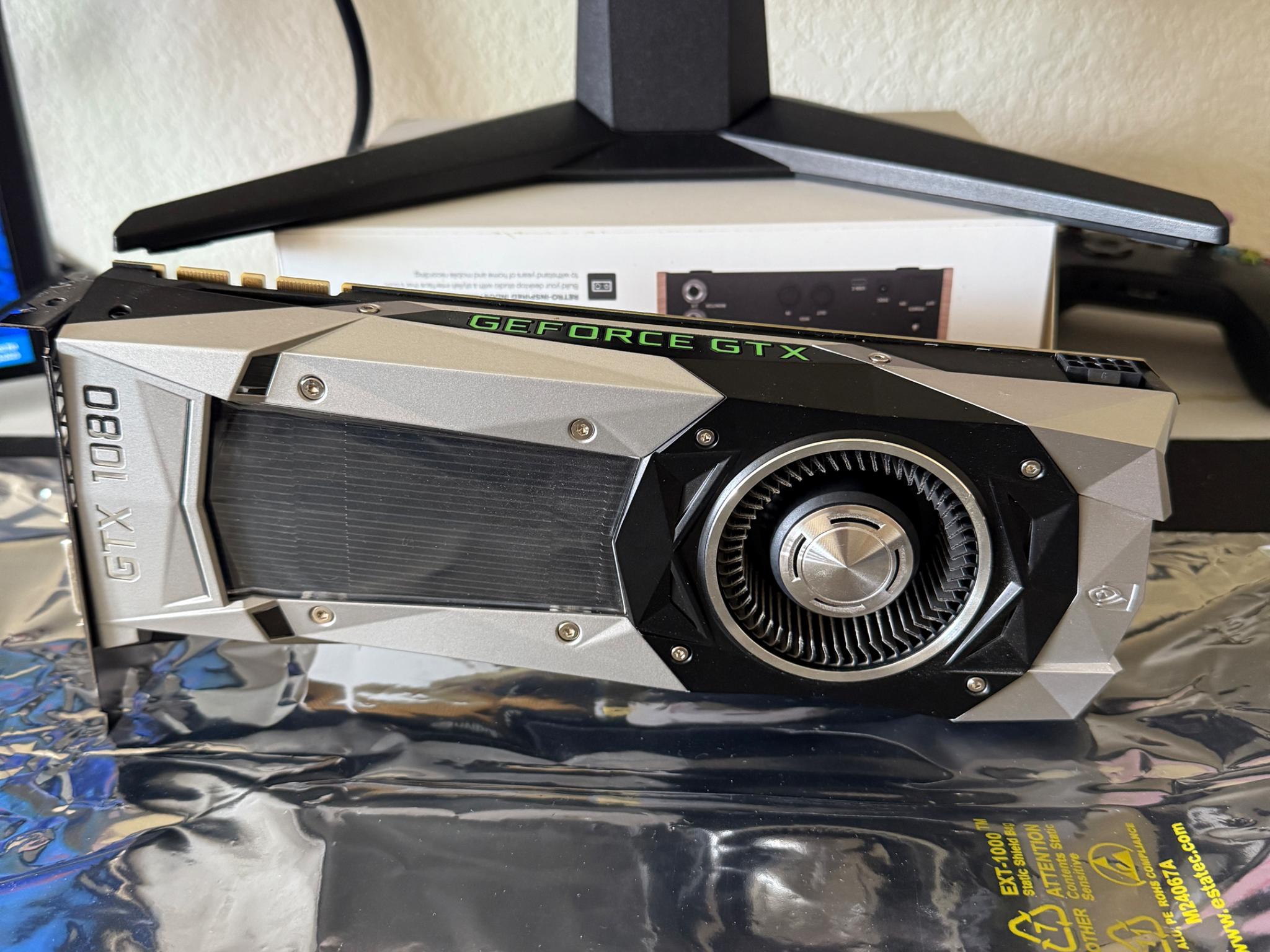 NVIDIA GeForce GTX 1080 Founders Edition 8GB VRAM