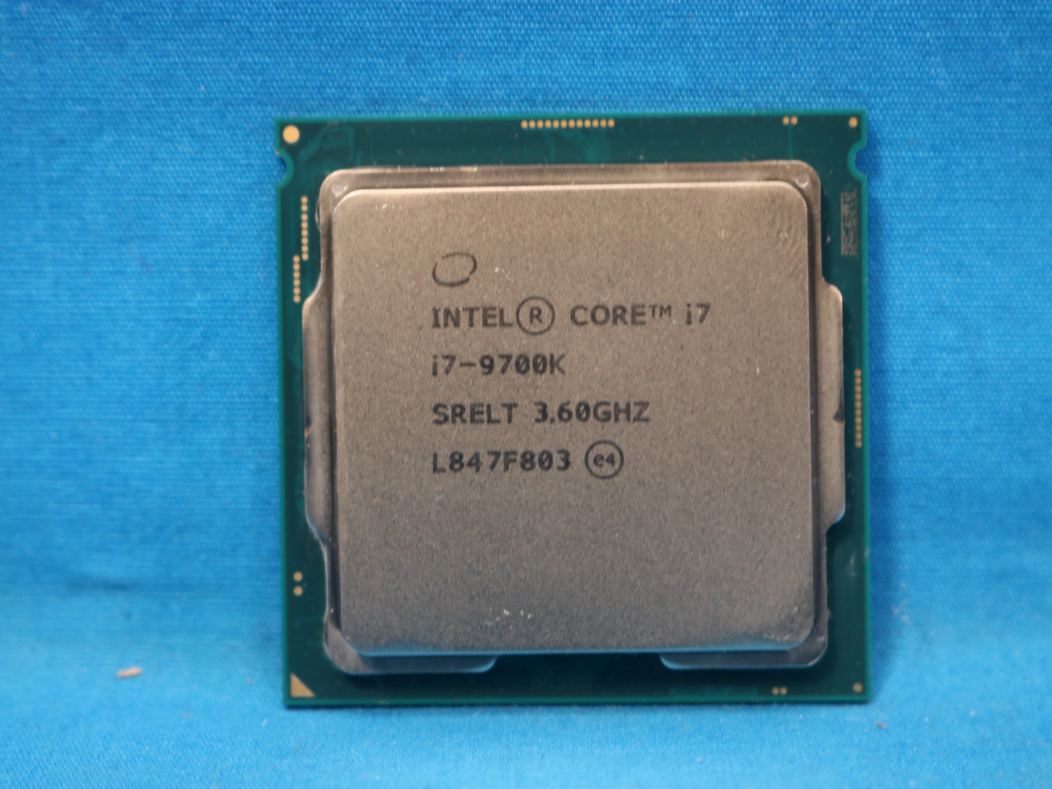 Intel Core i7-9700K 3.60GHz LGA1151/Socket H4 8-Core 16-Thread 12MB Desktop CPU SRELT