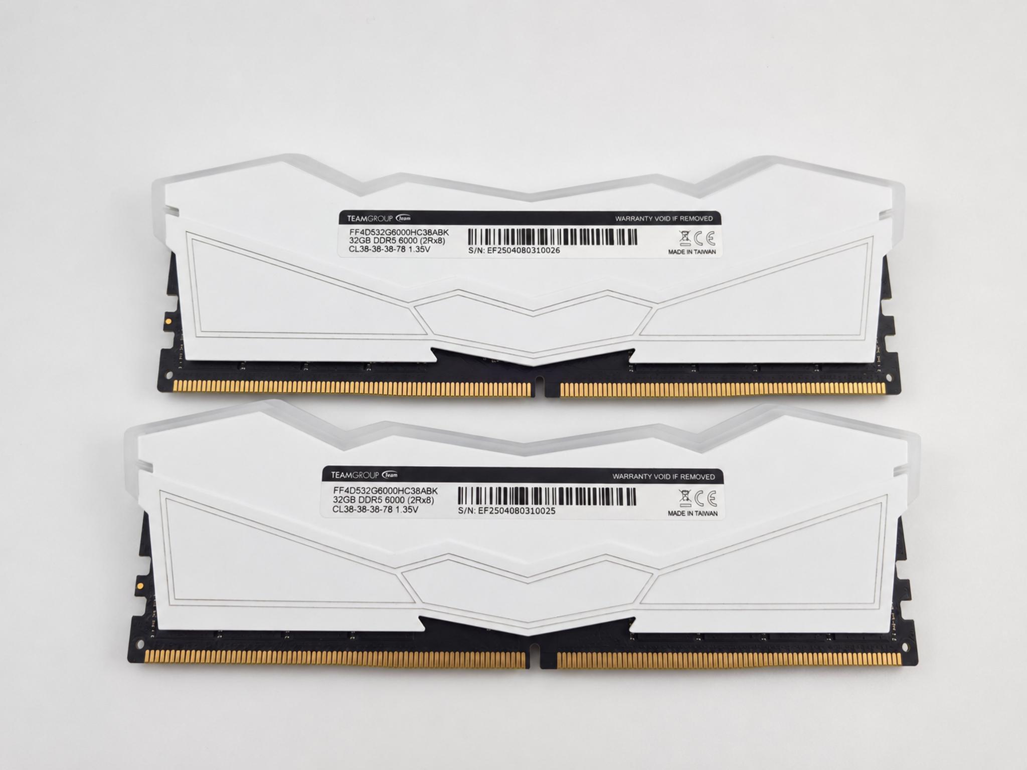 64GB DDR5 RAM Kit – WhiteTeamGroup T-Force Delta RGB