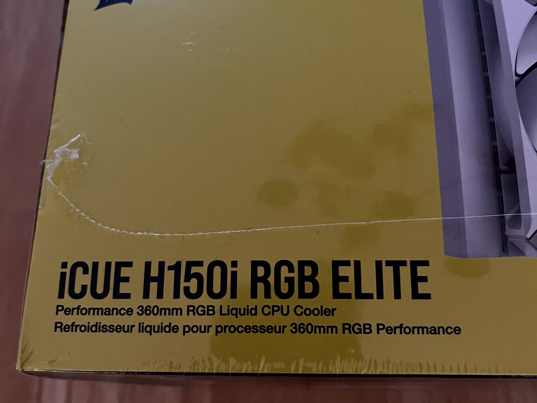 **WHITE** Corsair iCue H150i RGB Elite | AF120 RGB Elite fan 3-pack