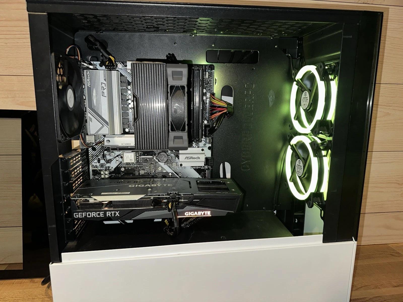 Powerful Ryzen 7 7700X RTX 3060 Ti Gaming PC - 32GB DDR5, 512GB SSD PLUG N PLAY!