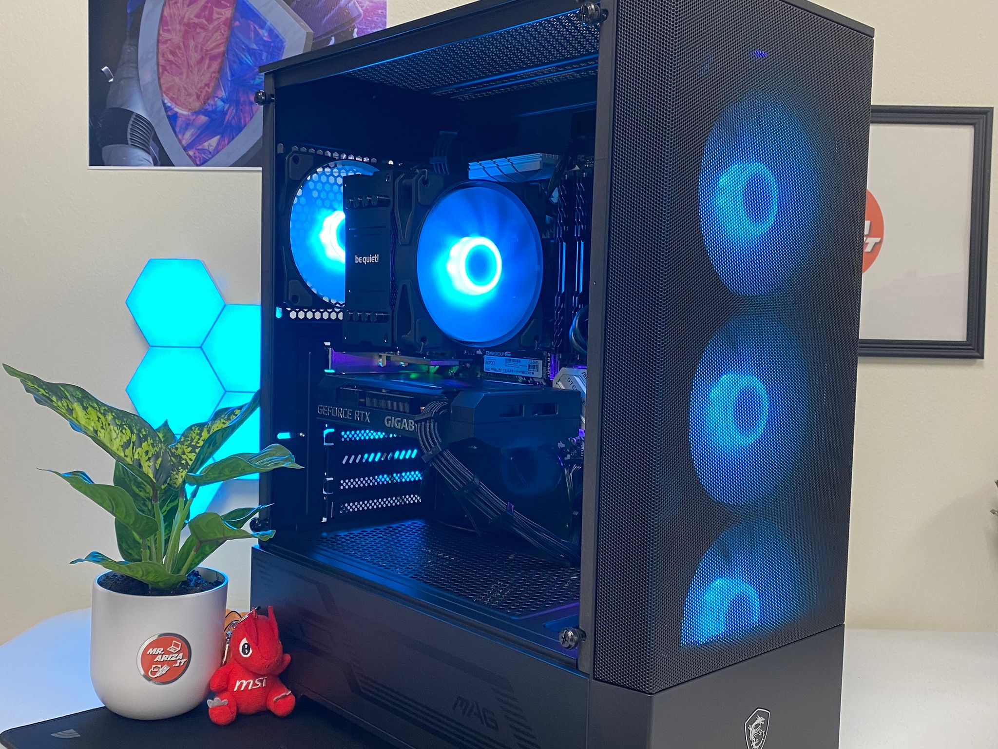 🖤Ryzen 5/32GB/1TB/RX3060 12Gb 🖤Night Shadow🖤 All New Parts