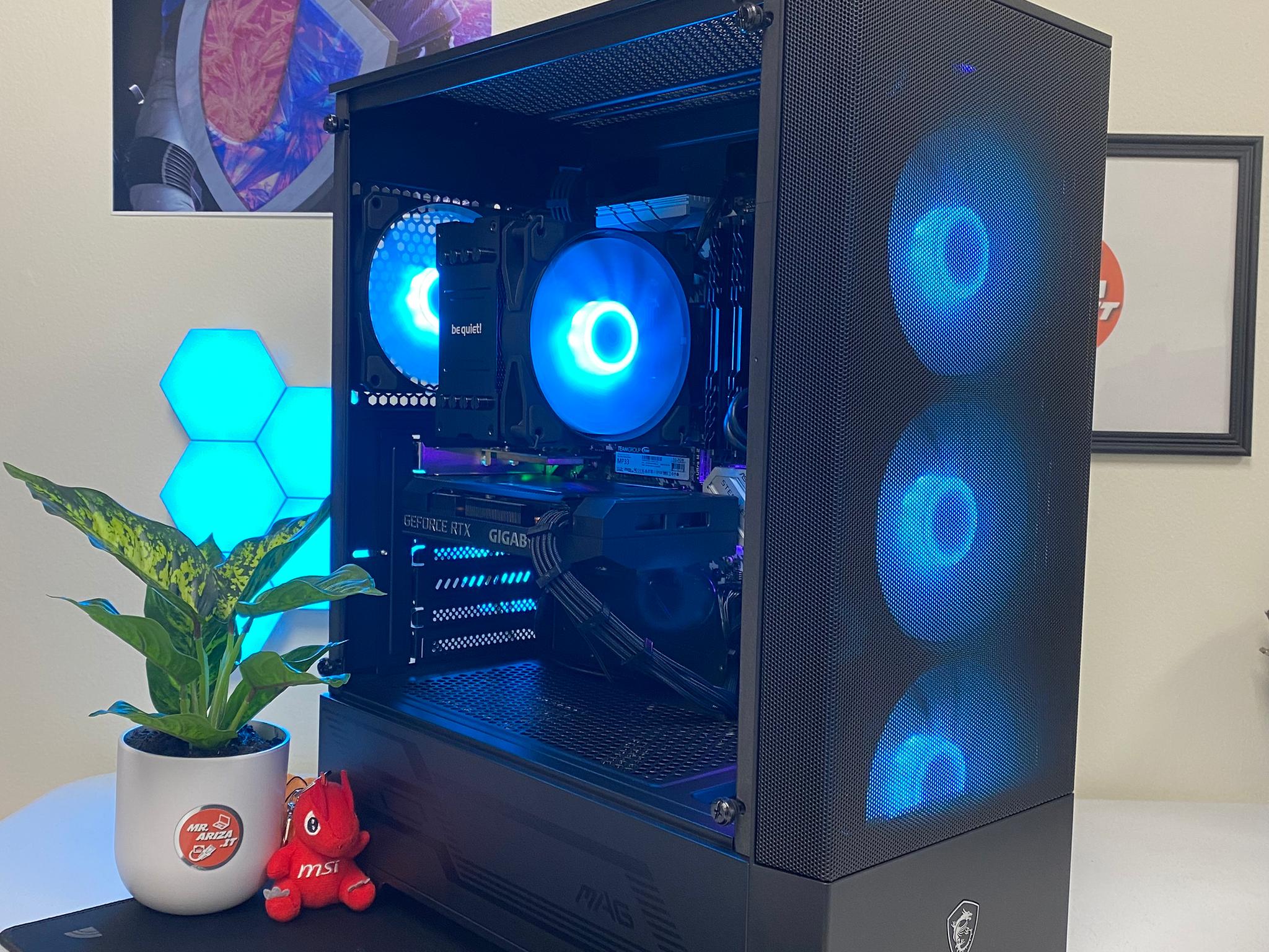 🖤Ryzen 5/32GB/1TB/RX3060 12Gb 🖤Night Shadow🖤 All New Parts
