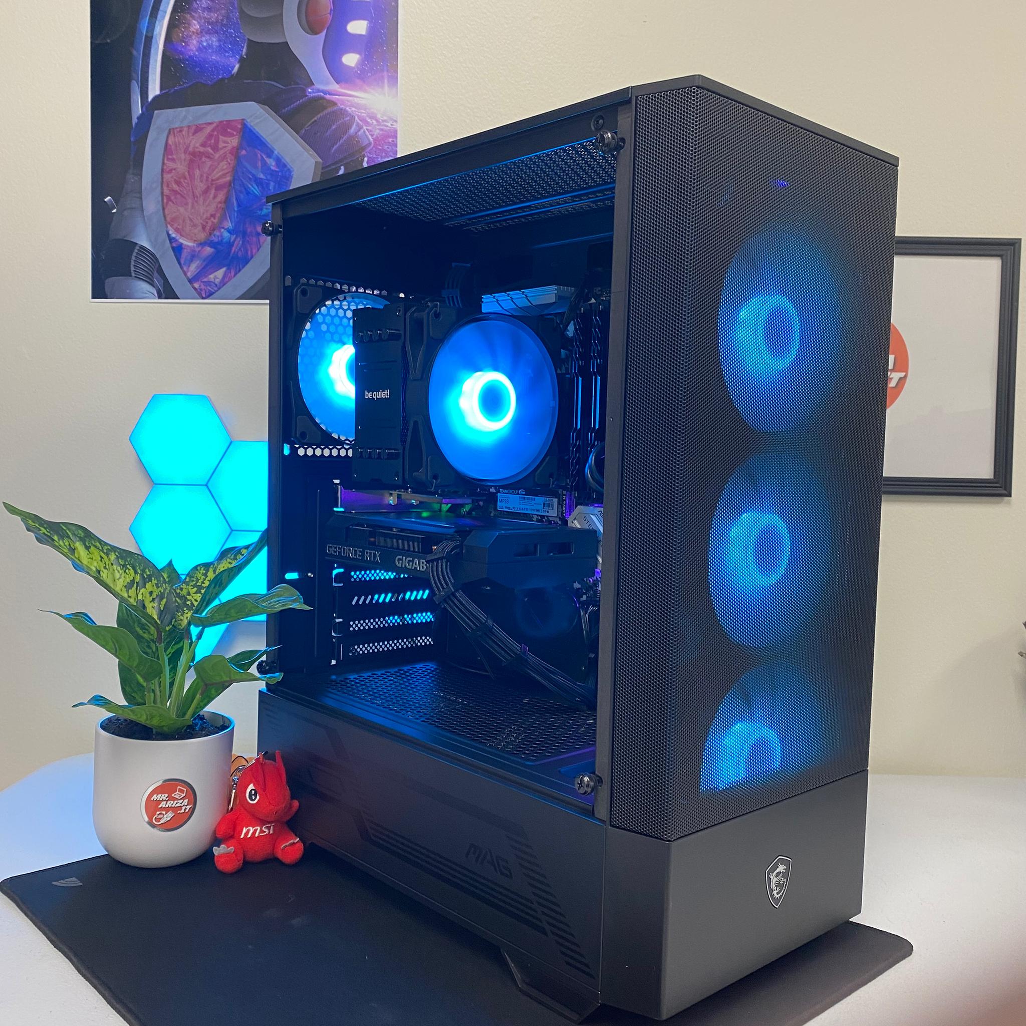 🖤Ryzen 5/32GB/1TB/RX3060 12Gb 🖤Night Shadow🖤 All New Parts