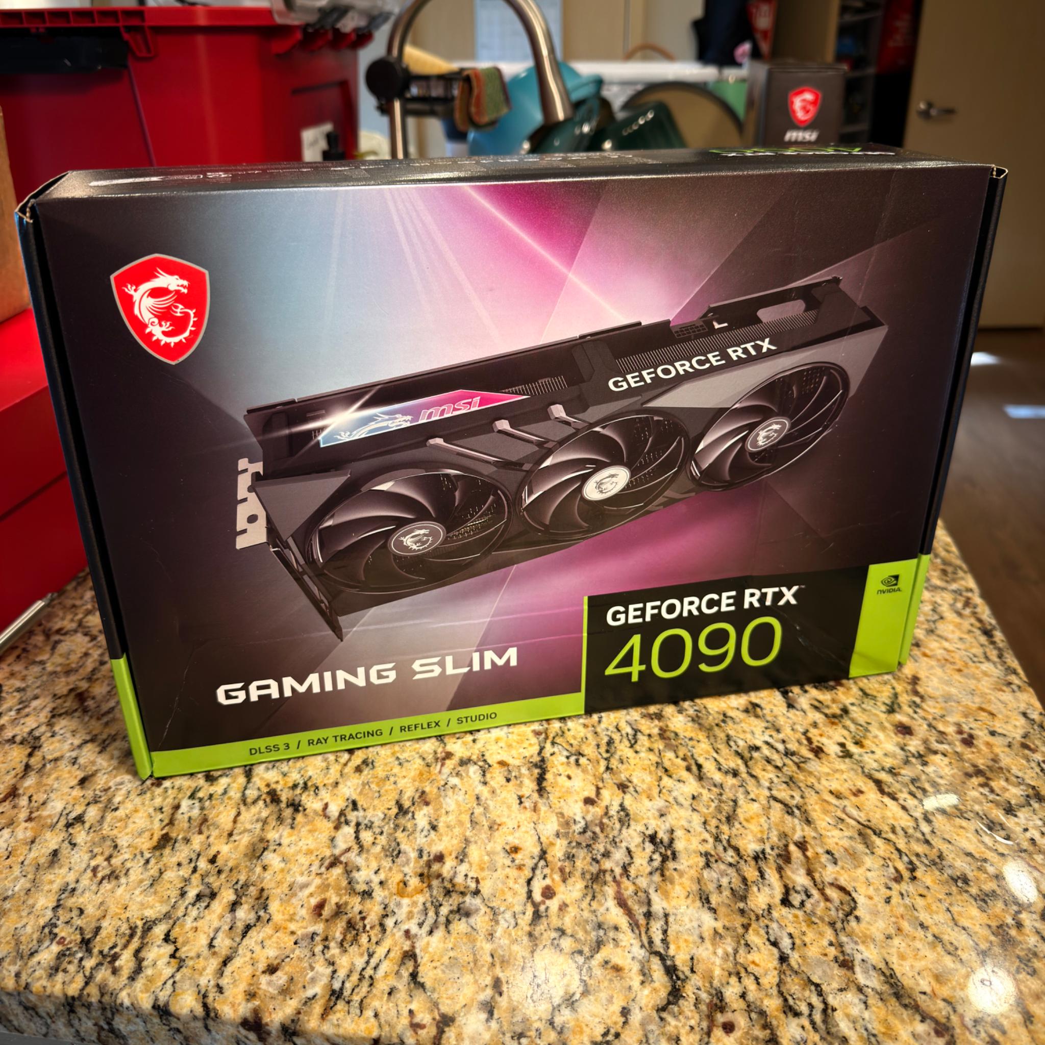 4090 - MSI Gaming Slim - Like New Barely Used