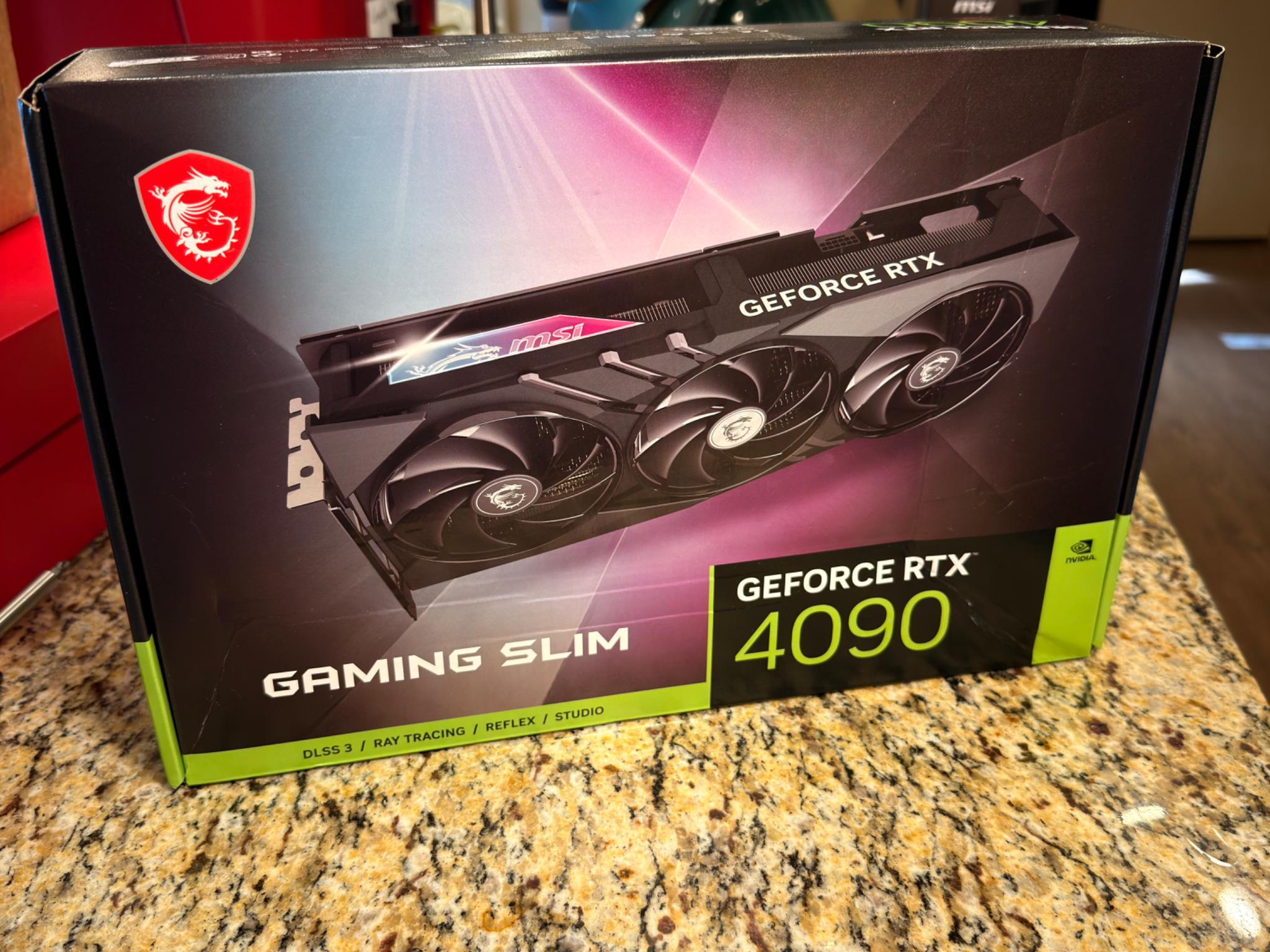 4090 - MSI Gaming Slim - Like New Barely Used