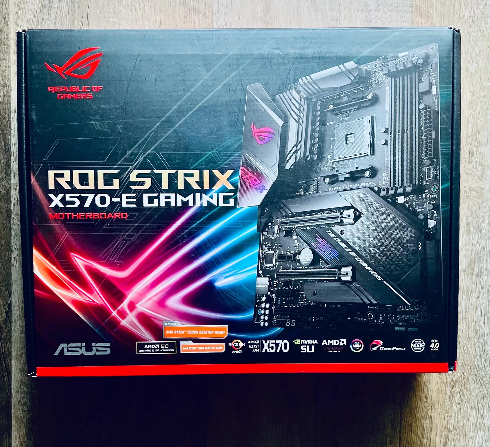 AMD Ryzen 9 5900X CPU with ASUS ROG Strix X570-E Gaming Motherboard Bundle