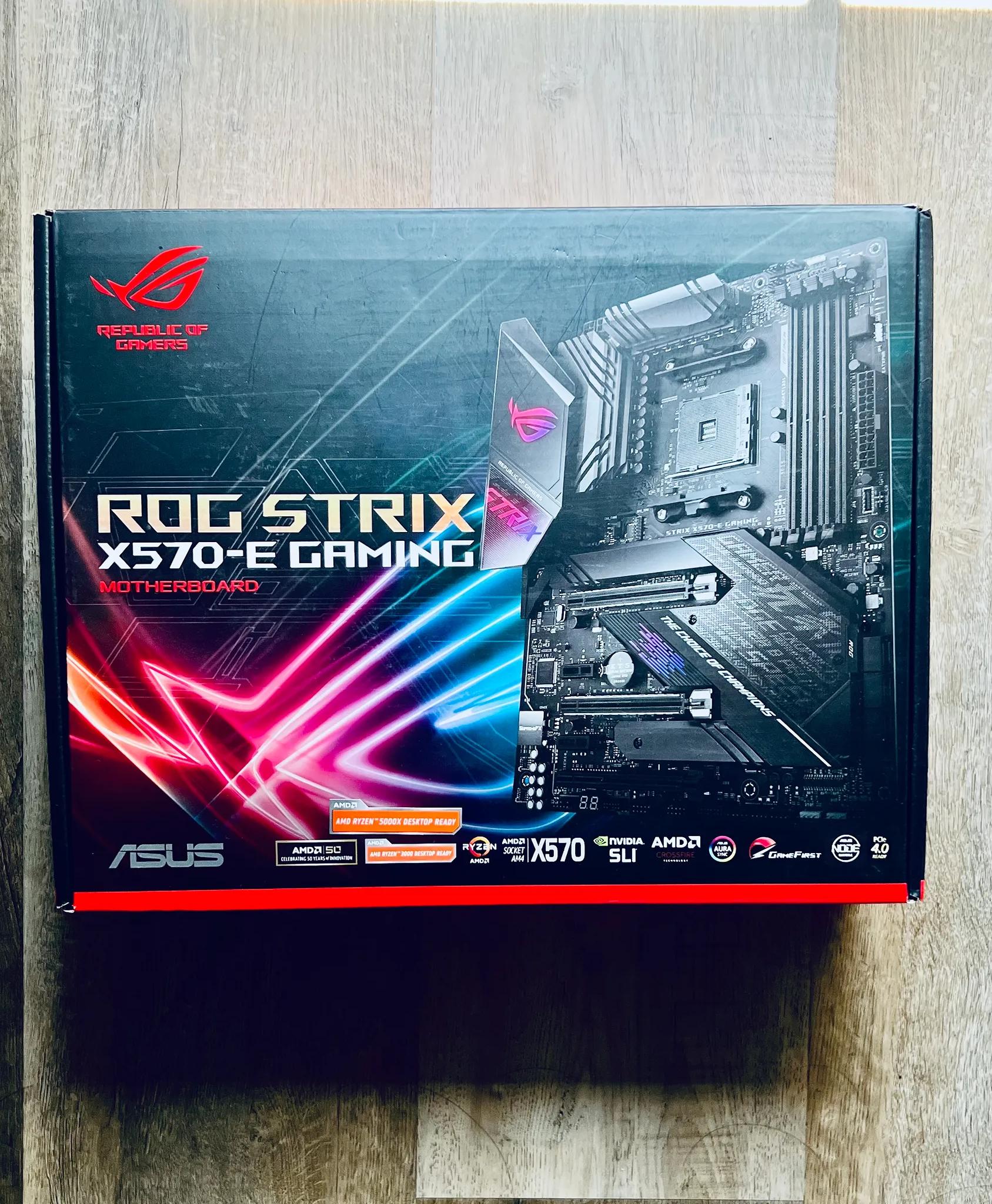 AMD Ryzen 9 5900X CPU with ASUS ROG Strix X570-E Gaming Motherboard Bundle