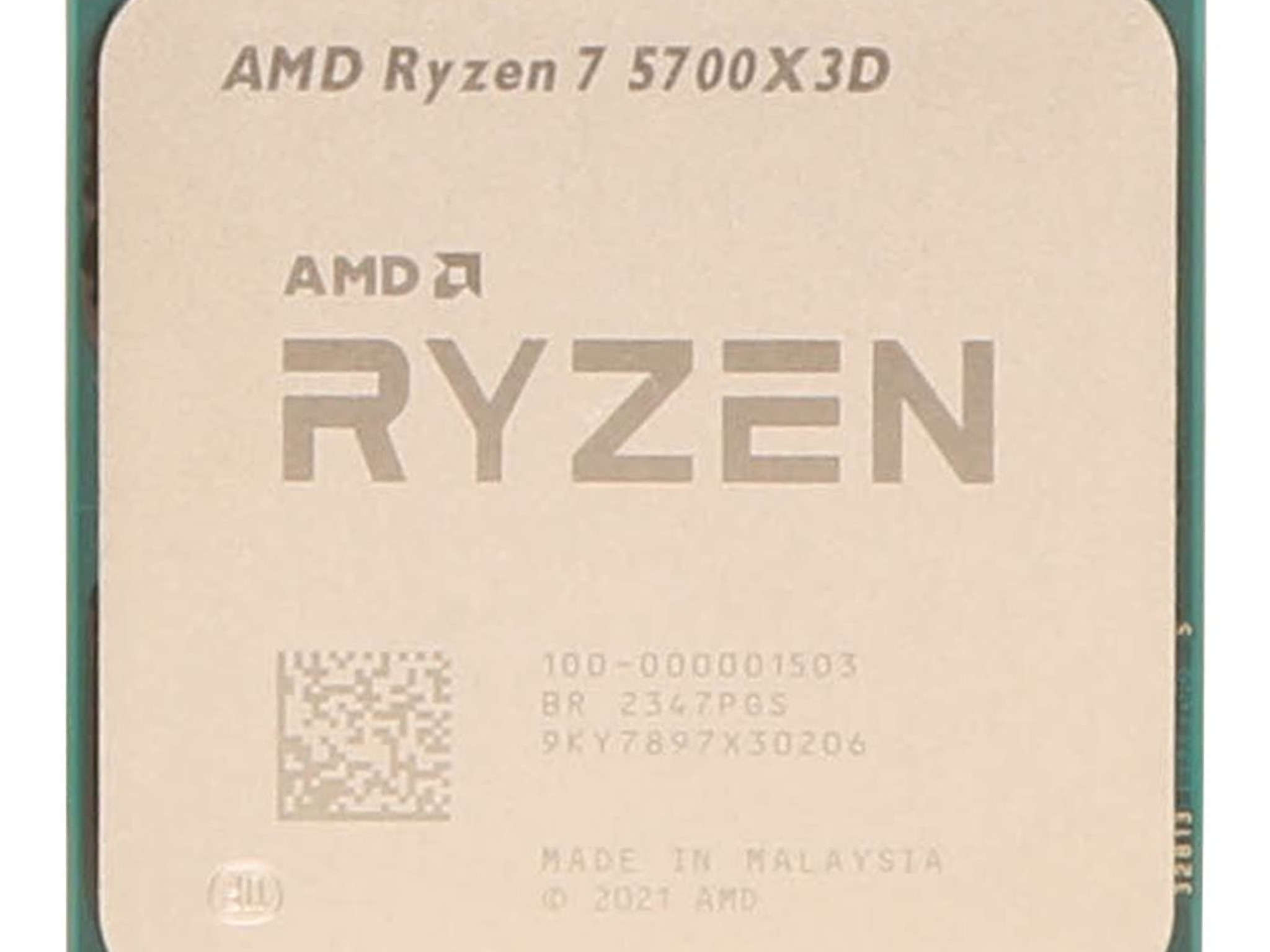 AMD Ryzen 7 5700X3D Vermeer AM4 3.0GHz 8-Core Boxed Processor