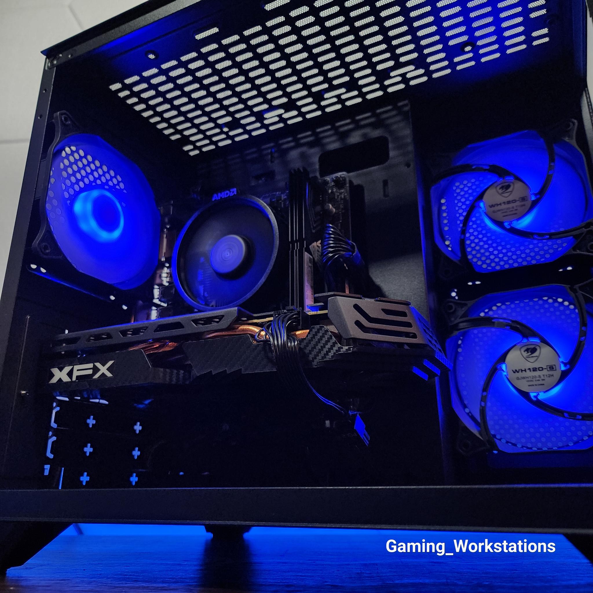 💙🖤💜 XFX RX 580 8GB // AMD Ryzen 5 1600AF // Neo Forza 16GB 3600MHz
