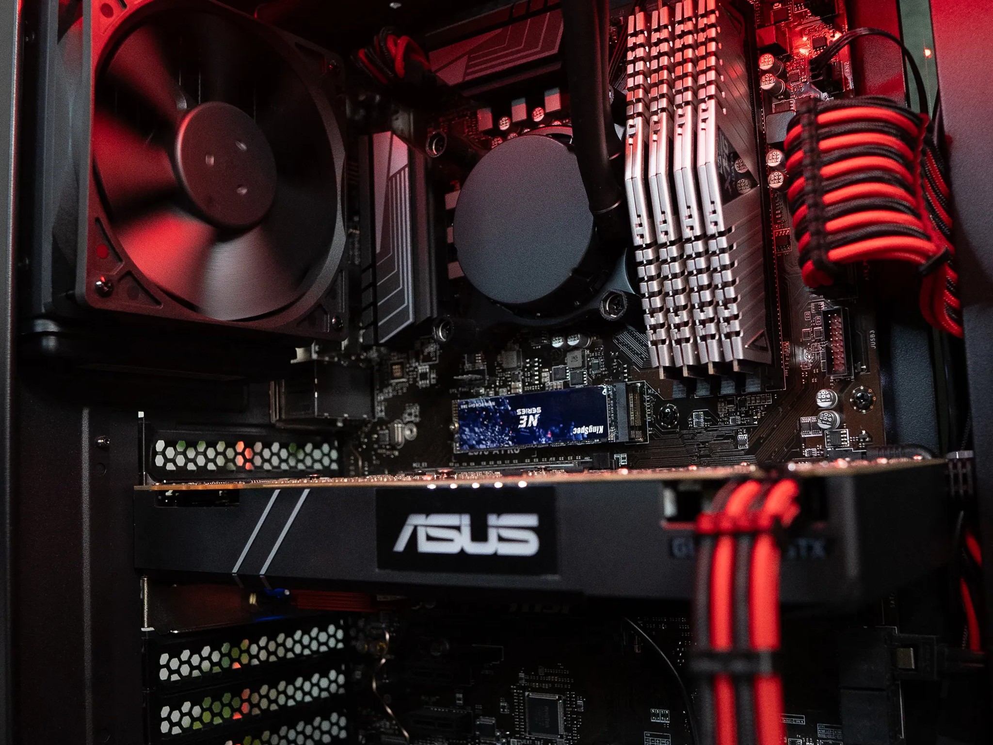 🩸🩸 | ASUS GTX 1070Ti 8GB | INTEL i7 8700K | 32GB RAM | 2TB | iBuyPower - Ruby Rocket