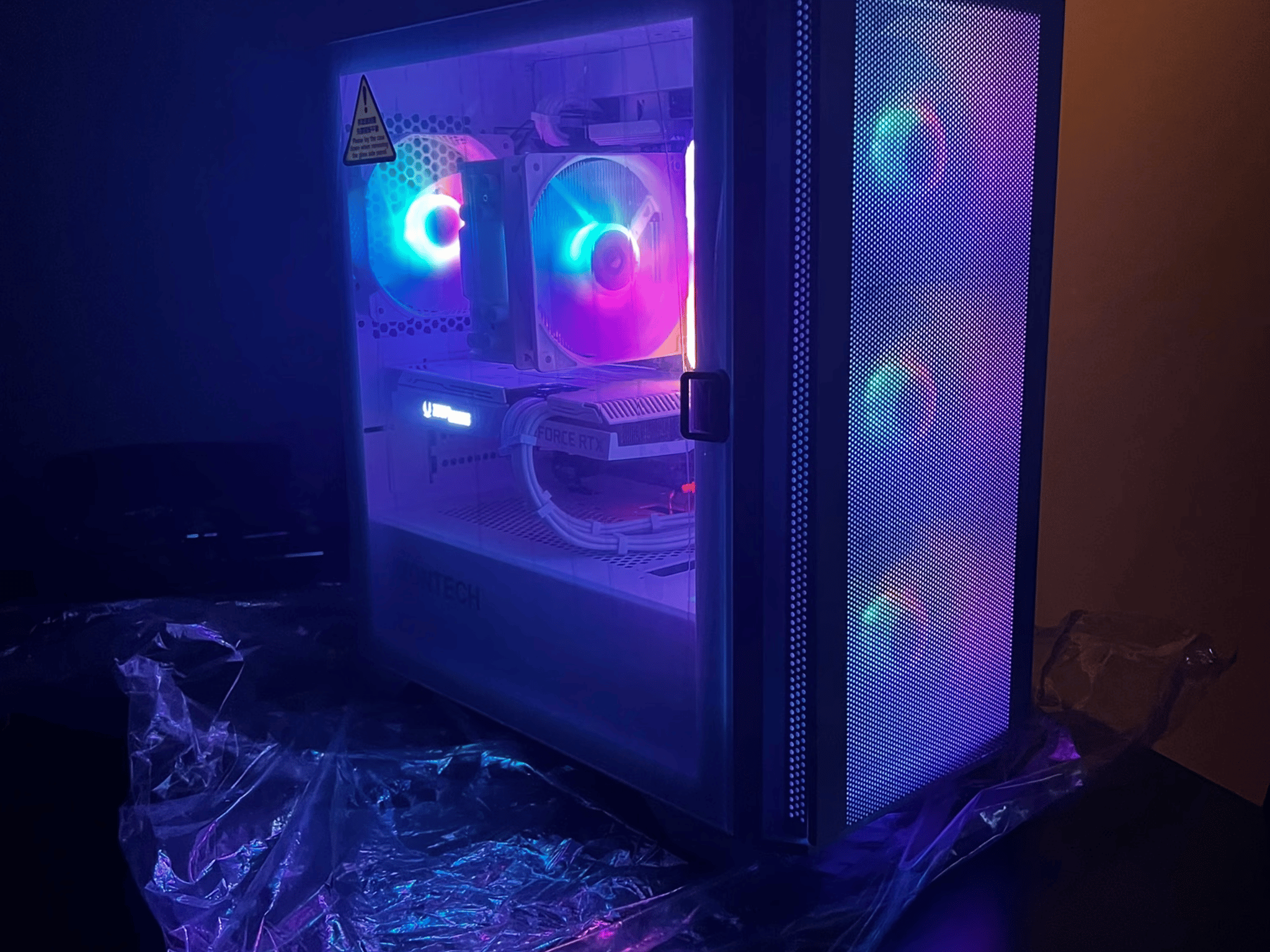 All White Custom Gaming PC | RTX 3060 + Ryzen 5 5600X