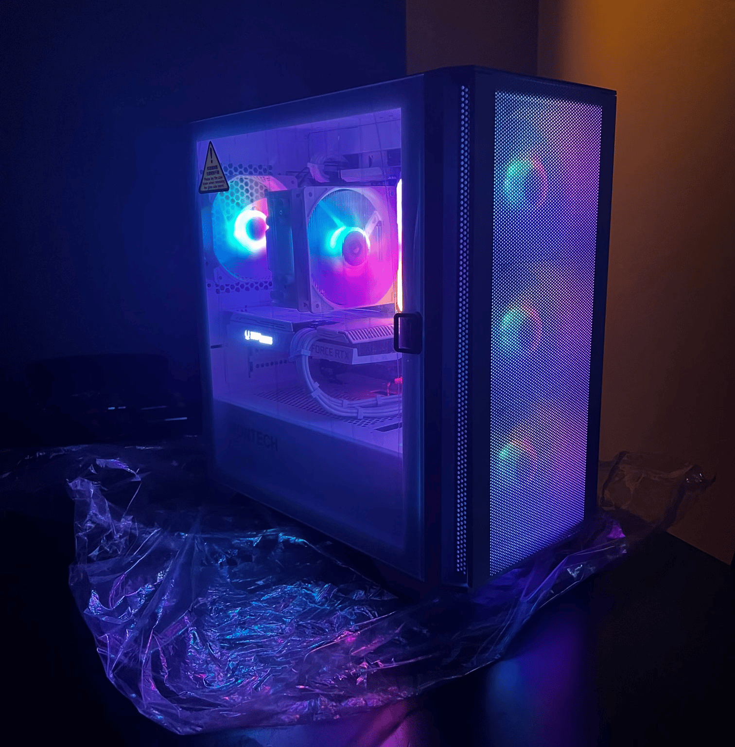 All White Custom Gaming PC | RTX 3060 + Ryzen 5 5600X