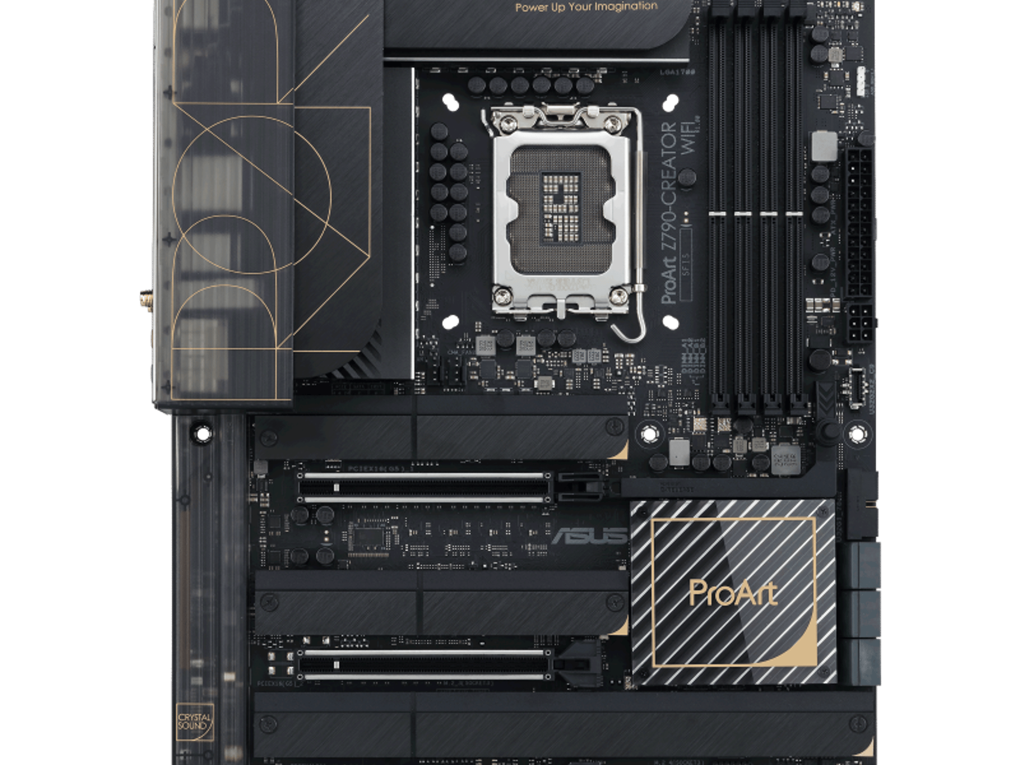 ASUS PROART Z790-CREATOR WIFI Intel LGA 1700 DDR5 ATX Desktop Motherboard