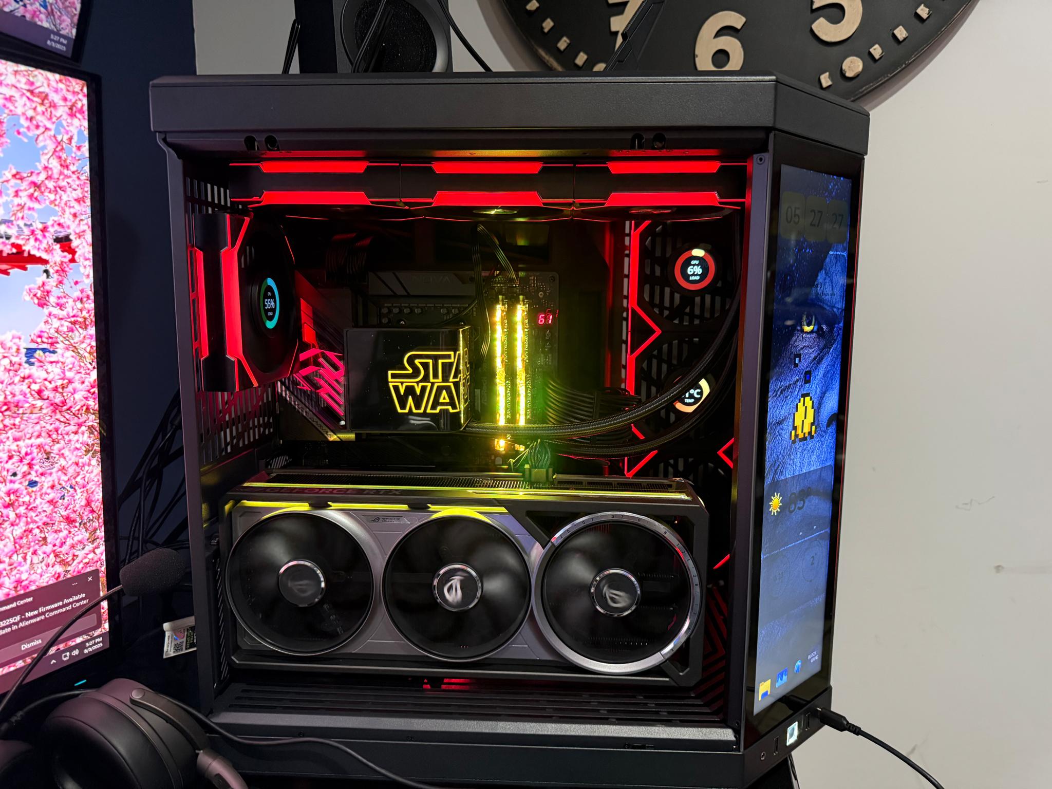 RTX 5080 with Ryzen 9 9950X3D