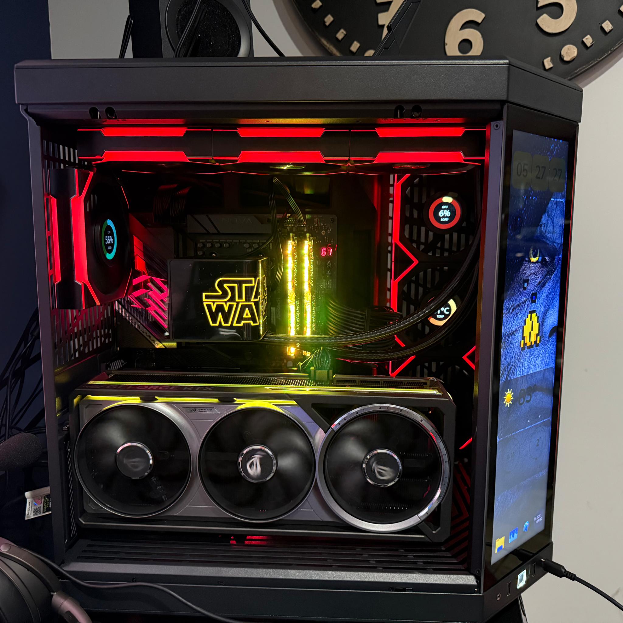 RTX 5080 with Ryzen 9 9950X3D