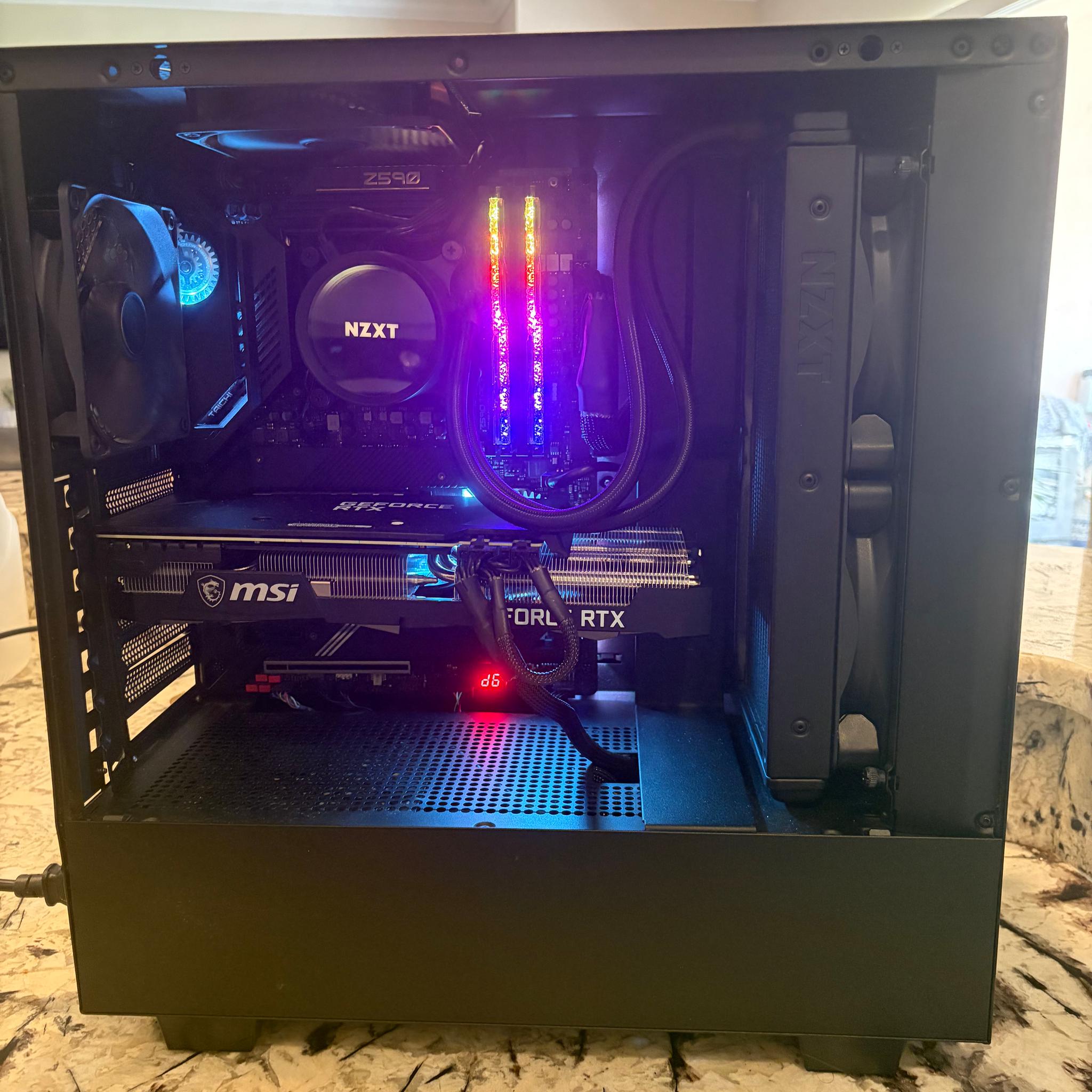 GeForce RTX 3070 Custom Gaming PC - Core i7-10700, 32GB RAM, 1TB NVMe SSD